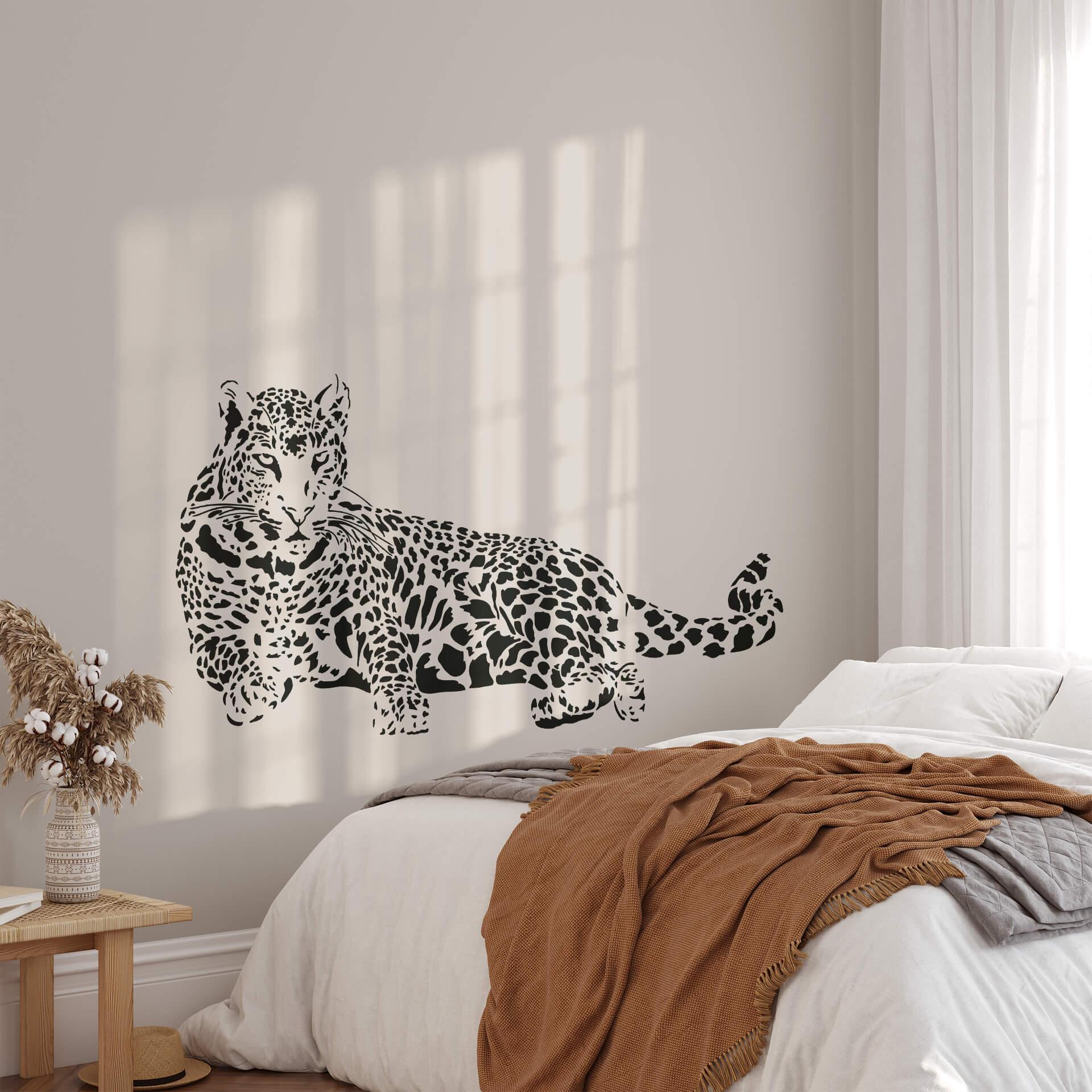 Liggende leopard