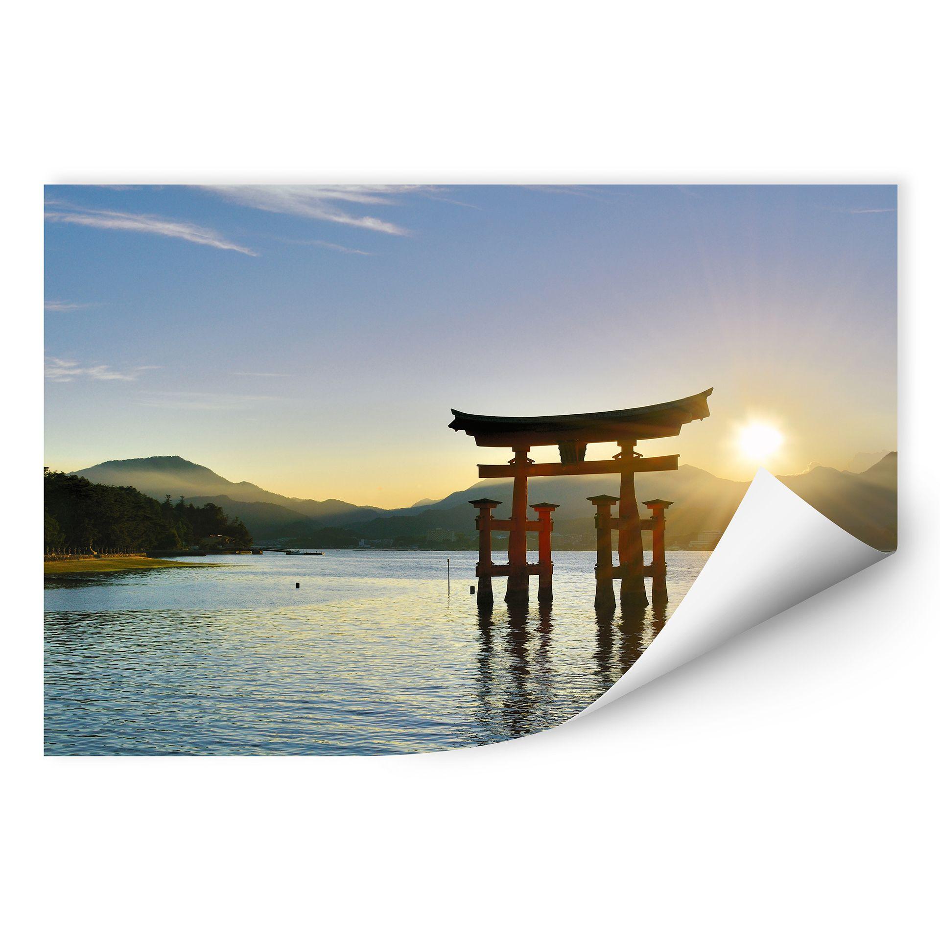 Zelfklevende Poster Itsukushima