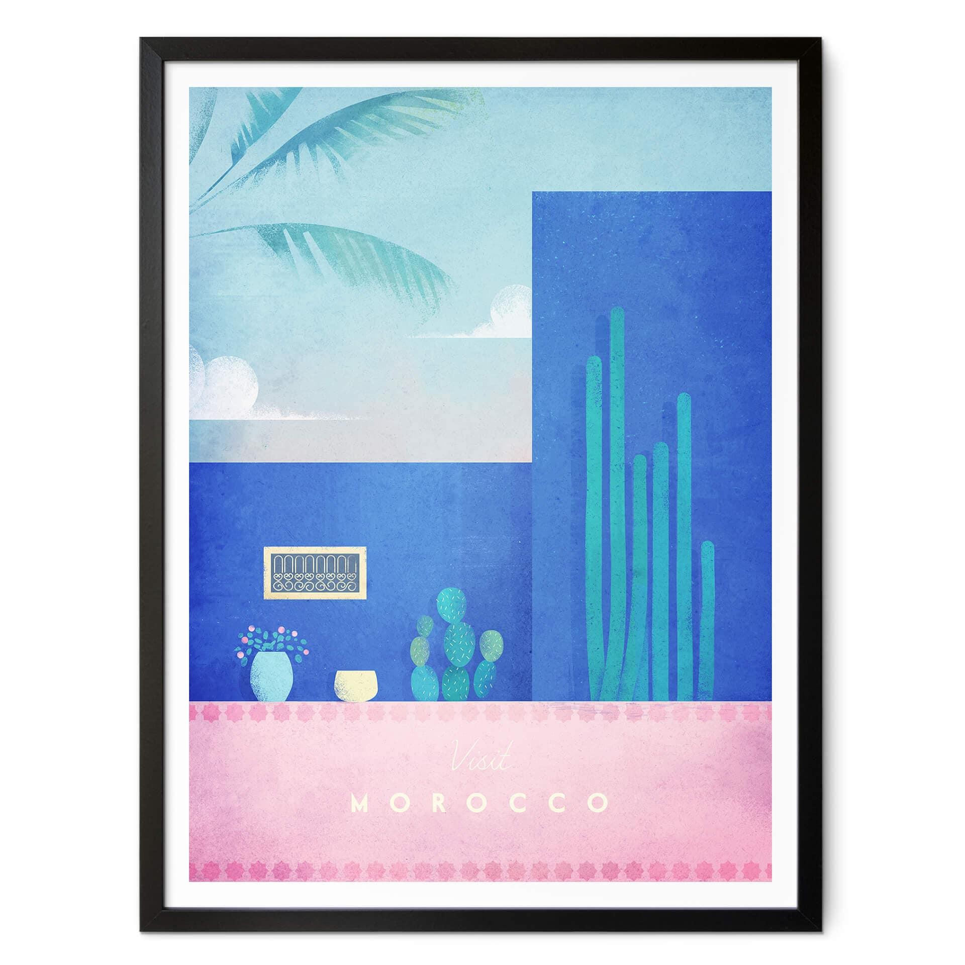 Póster Rivers - Marruecos
