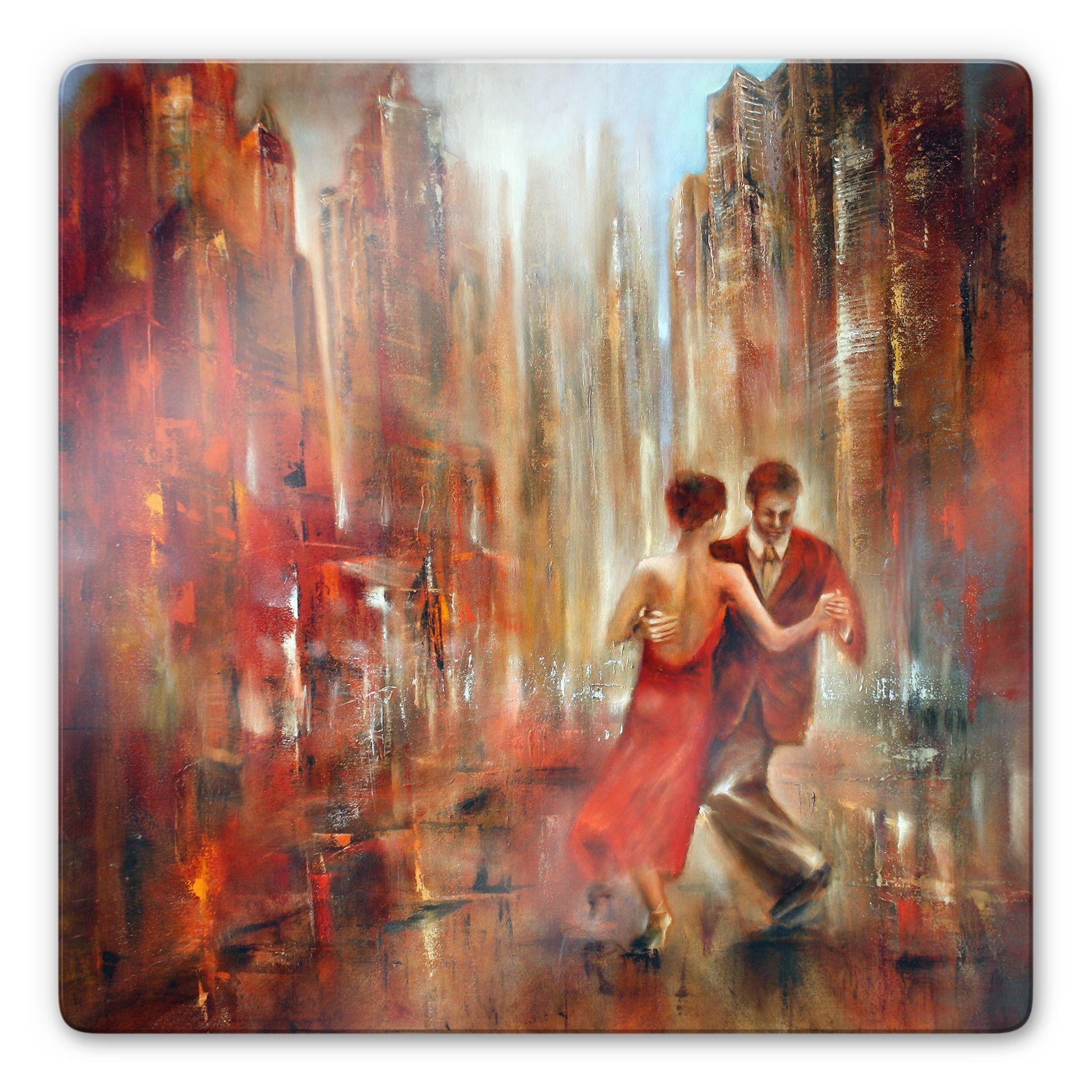 Glasschilderij Schmucker - Tango