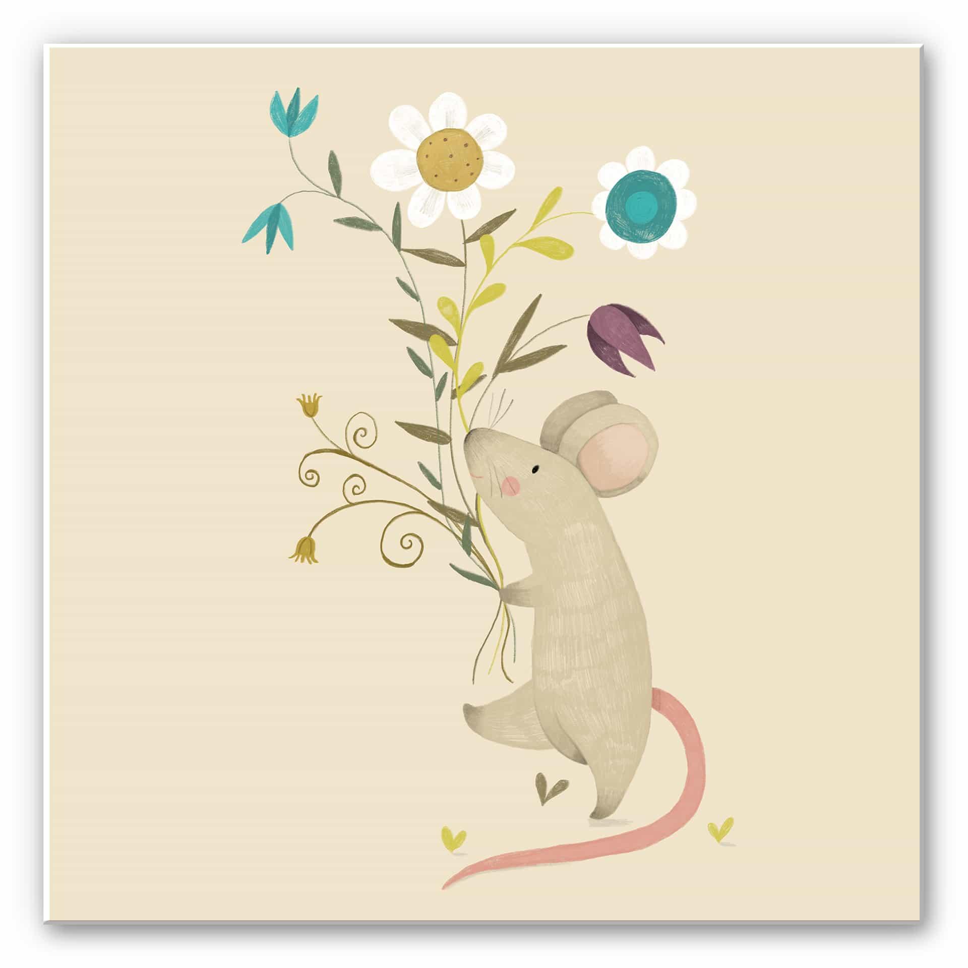 Wanddecoratie Loske - Kleine Muis