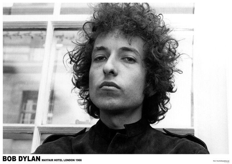 Plakat Bob Dylan - Mayfair Face, plakat (84,1 x 59,4 cm)