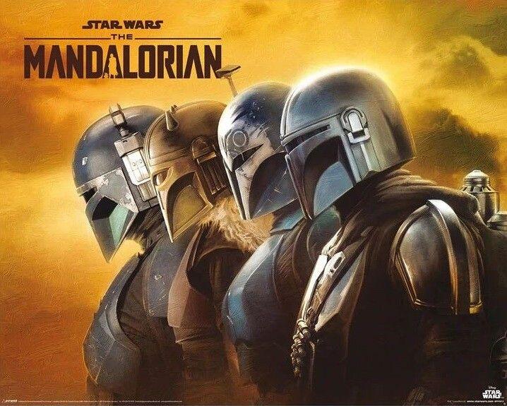 Filmplakat Star Wars: The Mandalorian S3 - The Mandalorian Creed, plakat (50 x 40 cm)