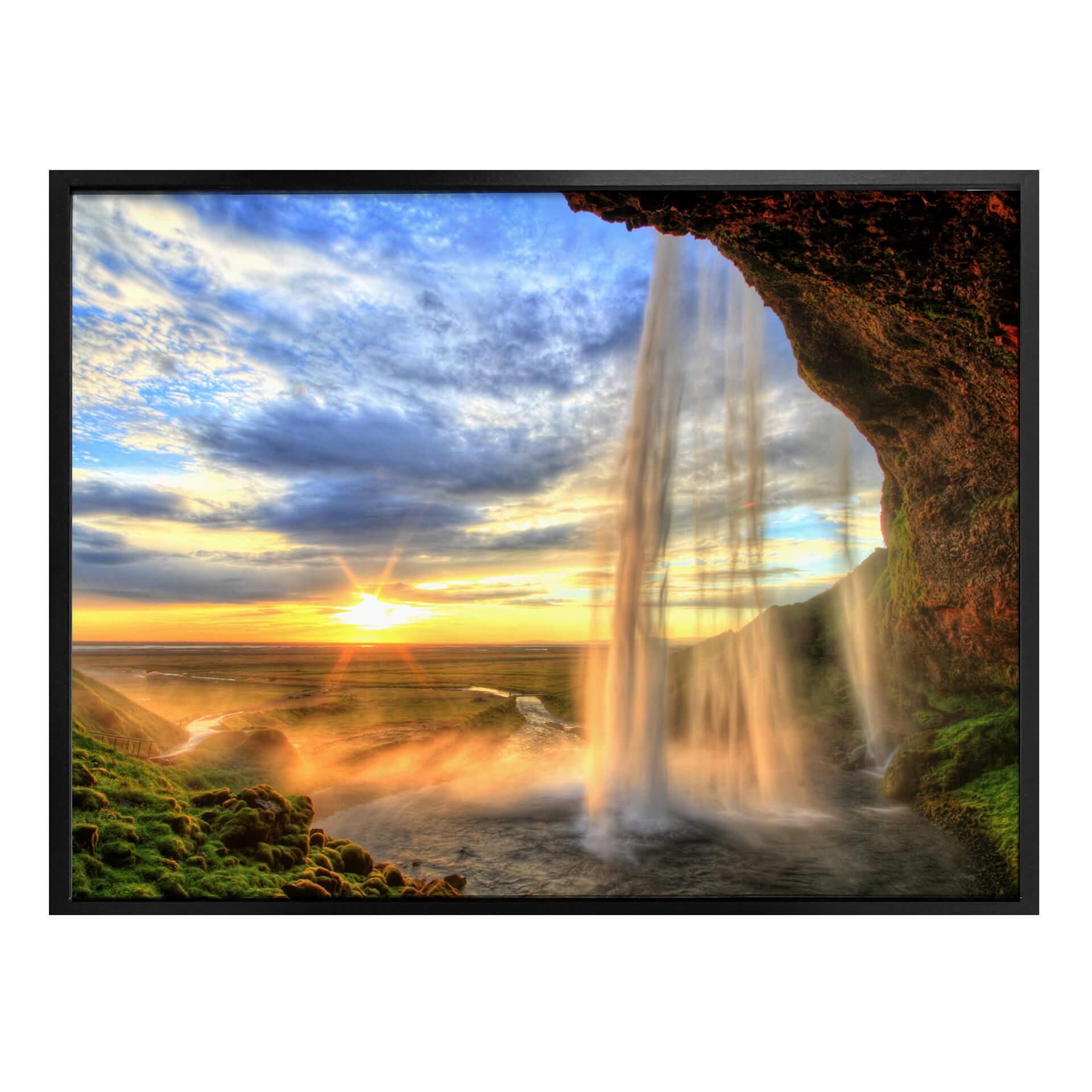 Poster - Chute d'eau Seljalandsfoss
