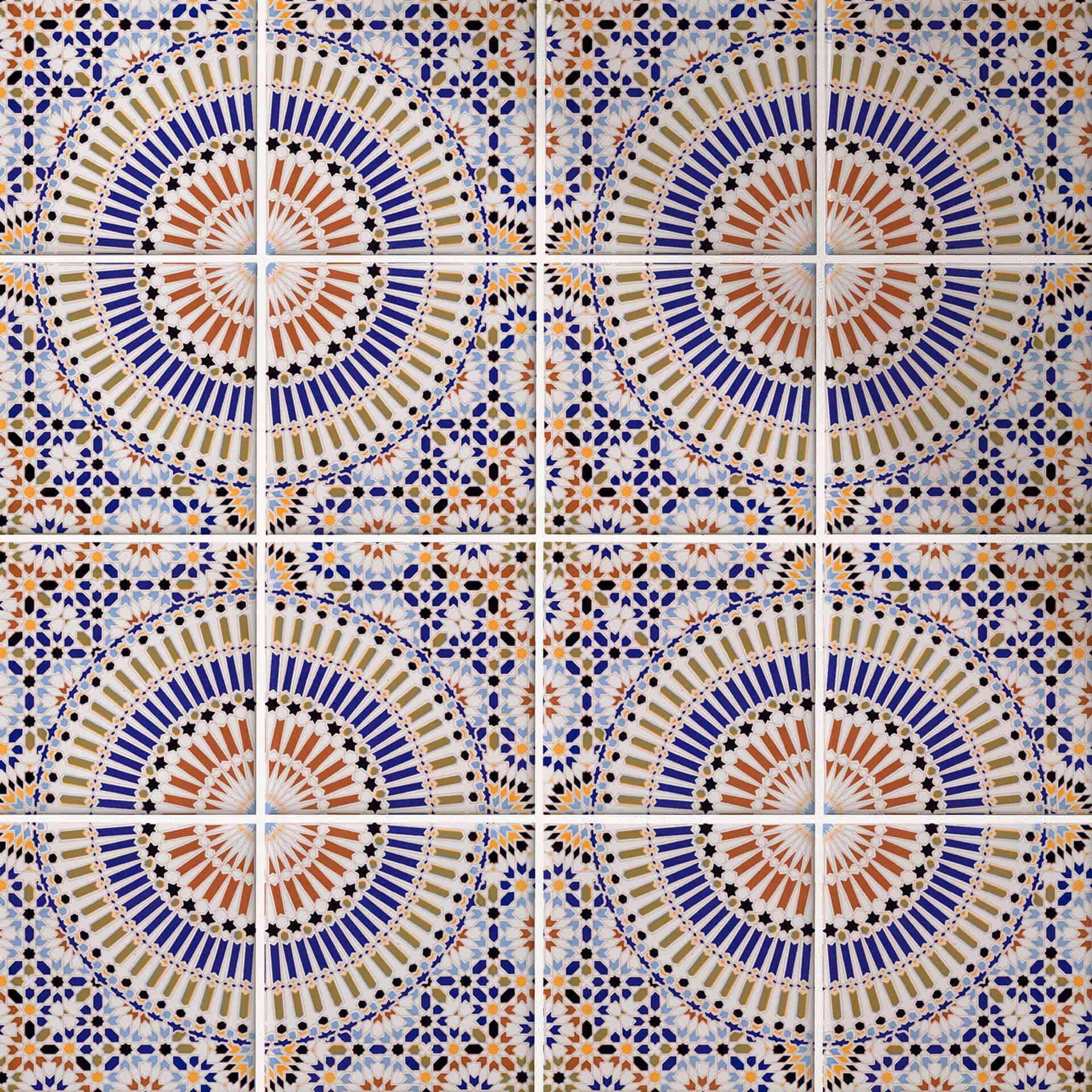 Azulejos Adhesivos Azulejos orientales 03 - set de 12