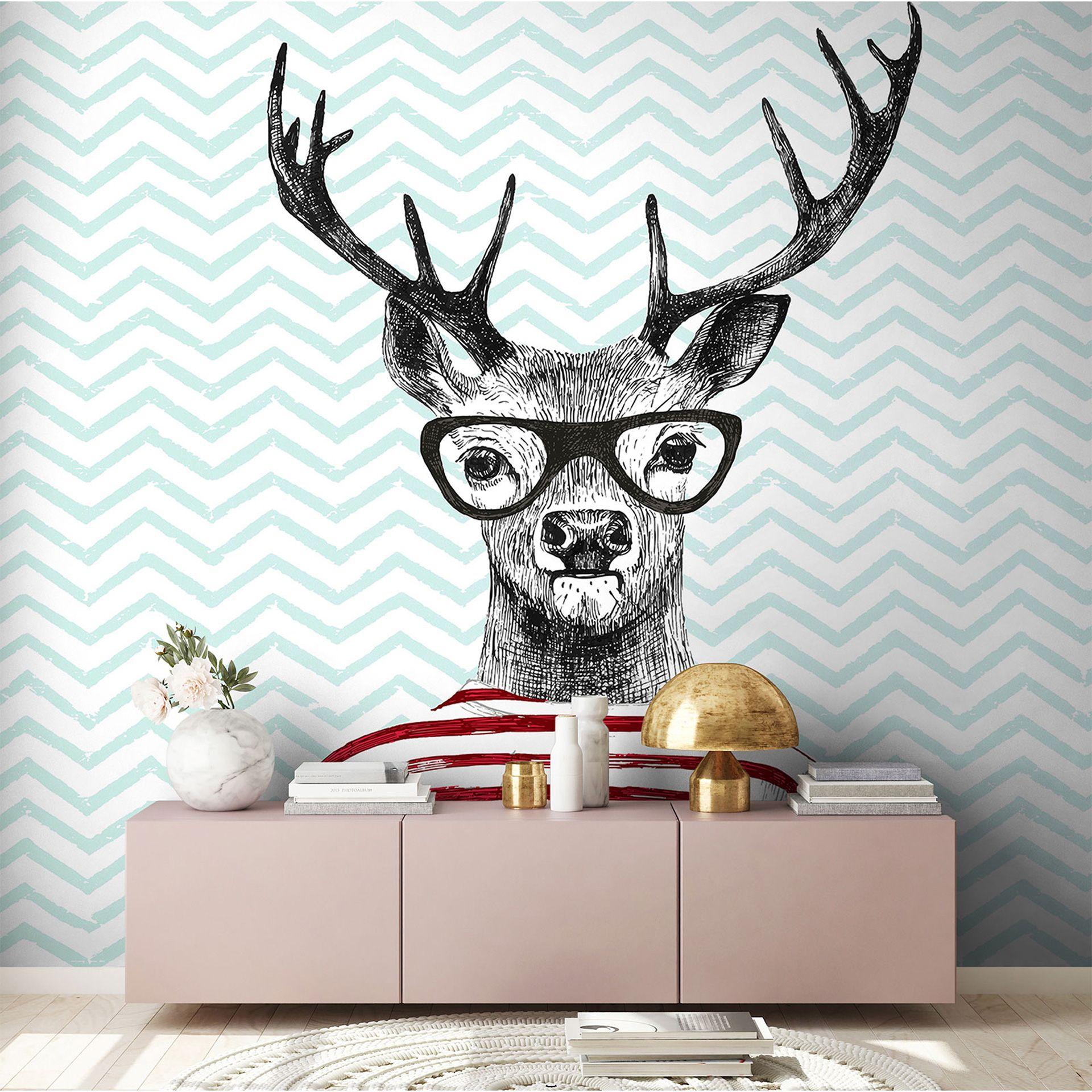 Architects Paper Papier peint photo Atelier 47 Modern Deer animal