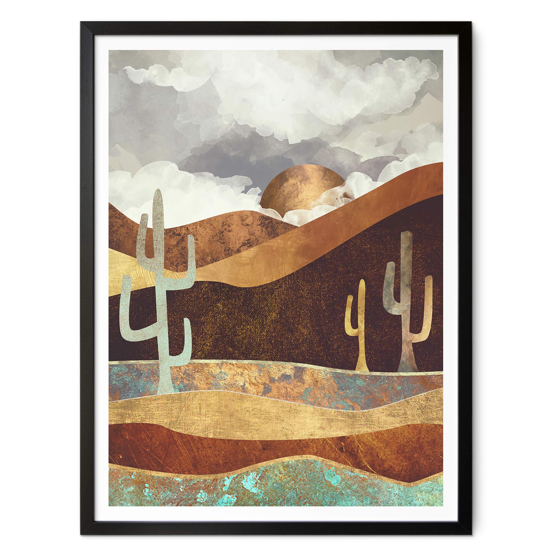 Póster SpaceFrog Designs - Patina Desert