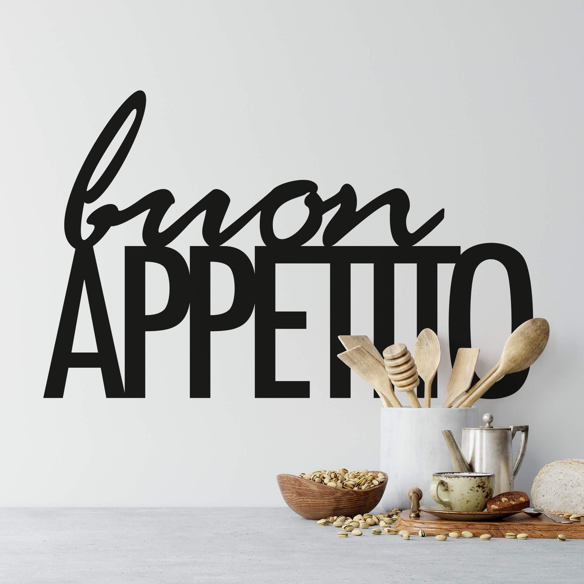 Sticker mural Buon Appetito 02