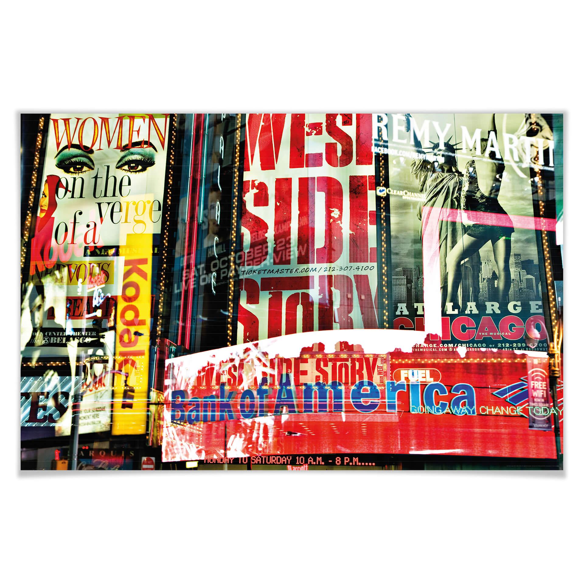 Giant Art® XXL-Poster Times Square - 175x115 cm