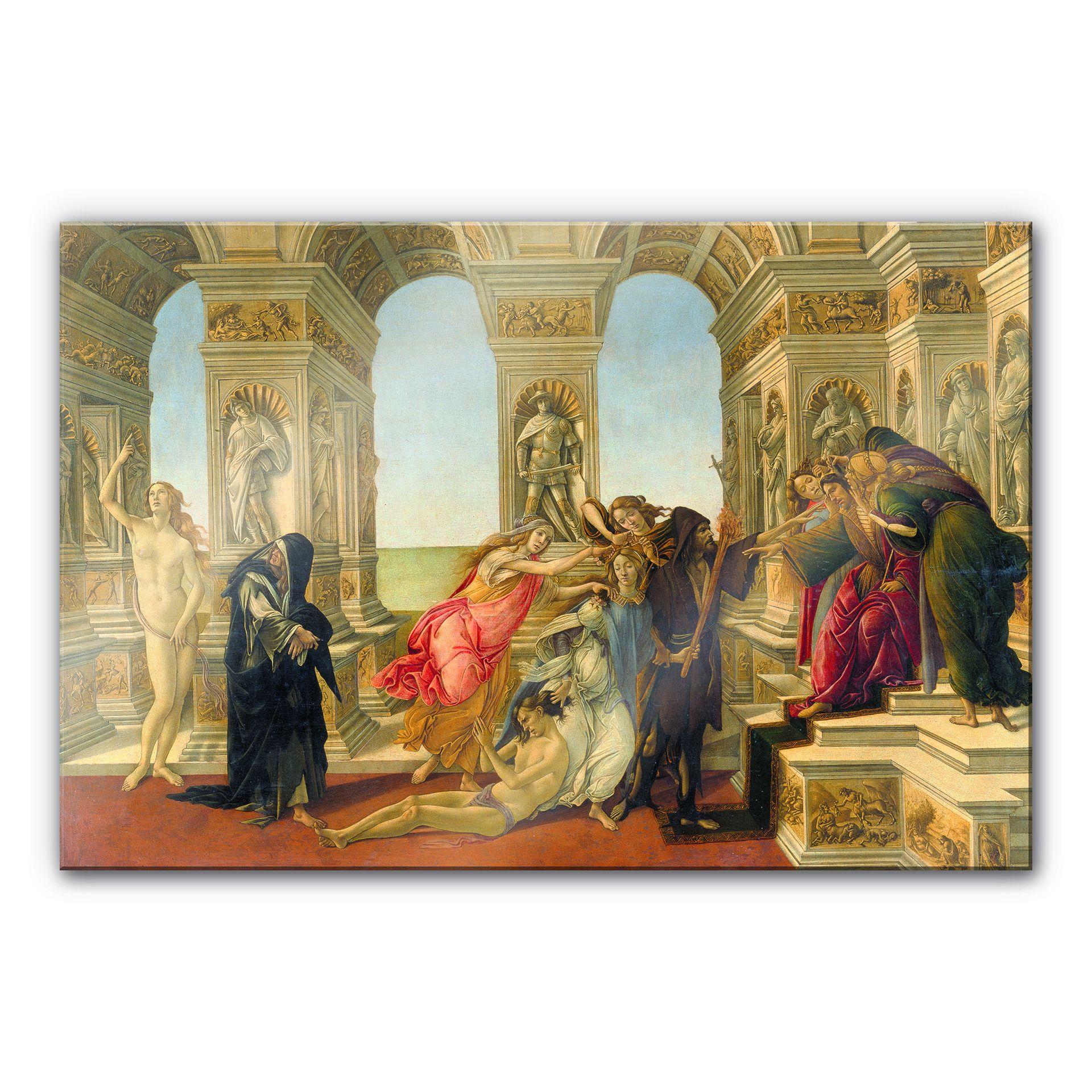 Akrylbillede Botticelli - Apelles bagvaskelse
