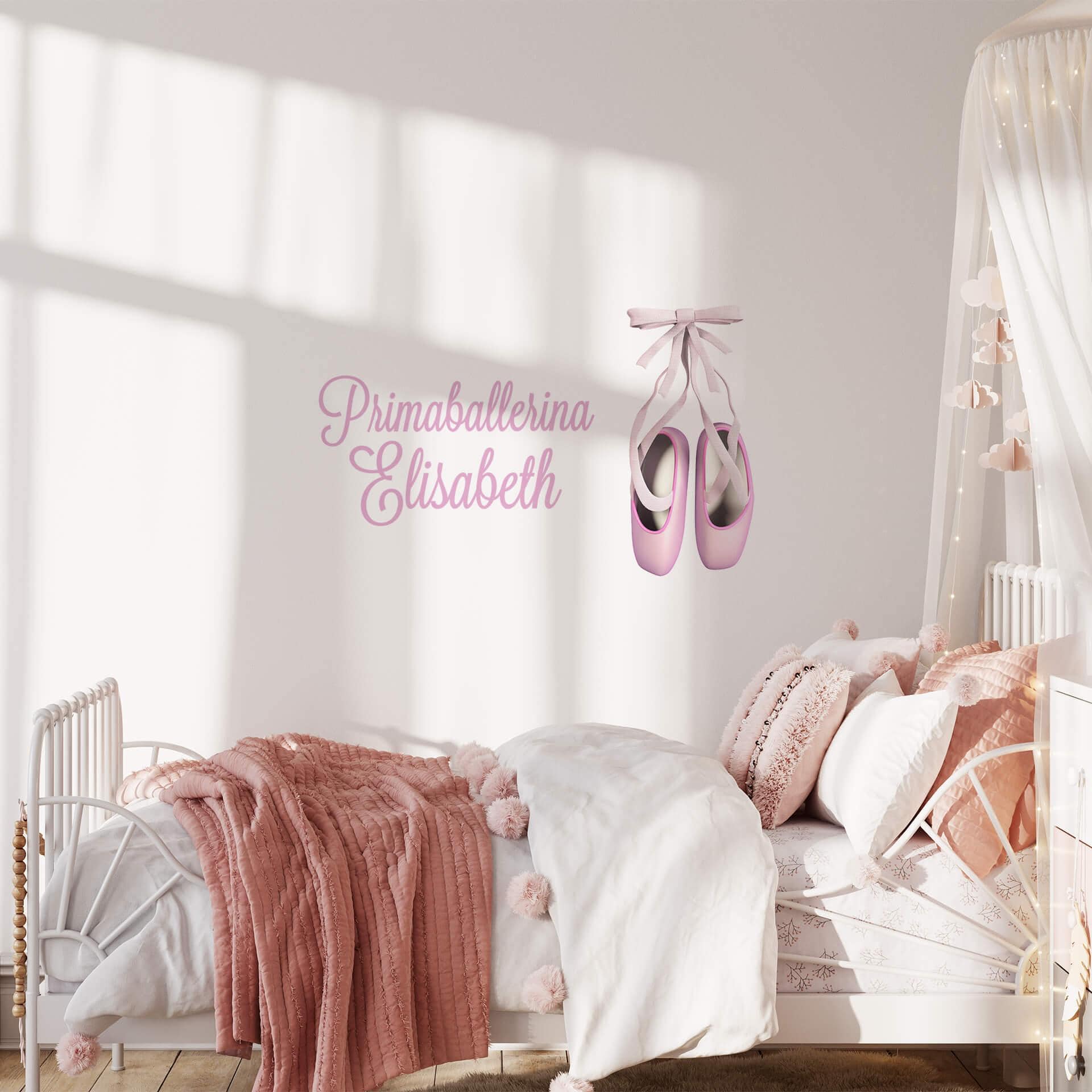 Wallsticker - Agullo - Balletsko + Navn