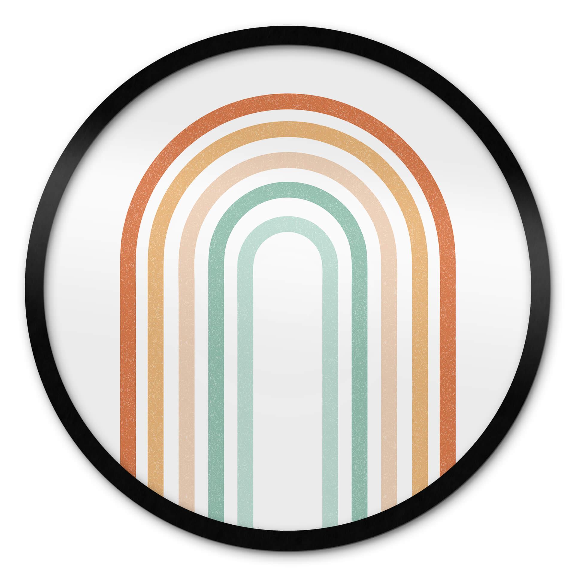 Plakat Boho Rainbow