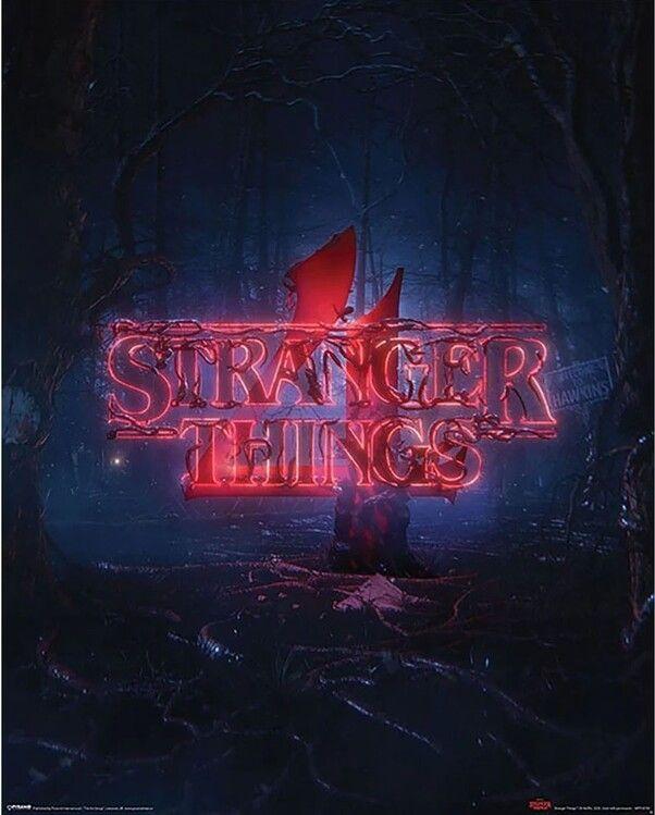 Filmplakat Stranger Things 4 - Season 4 Teaser, plakat (40 x 50 cm)
