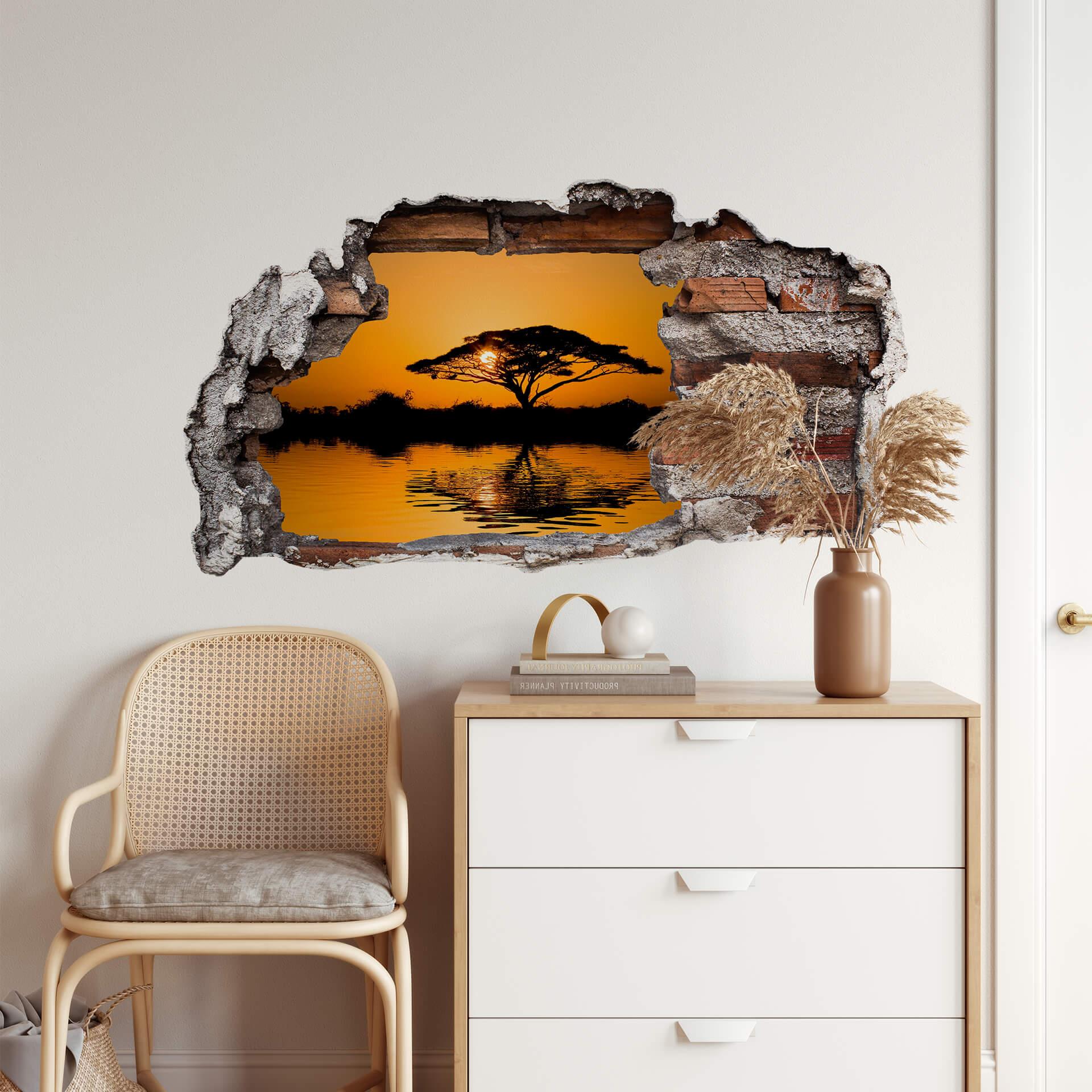 3D Wallsticker Afrika