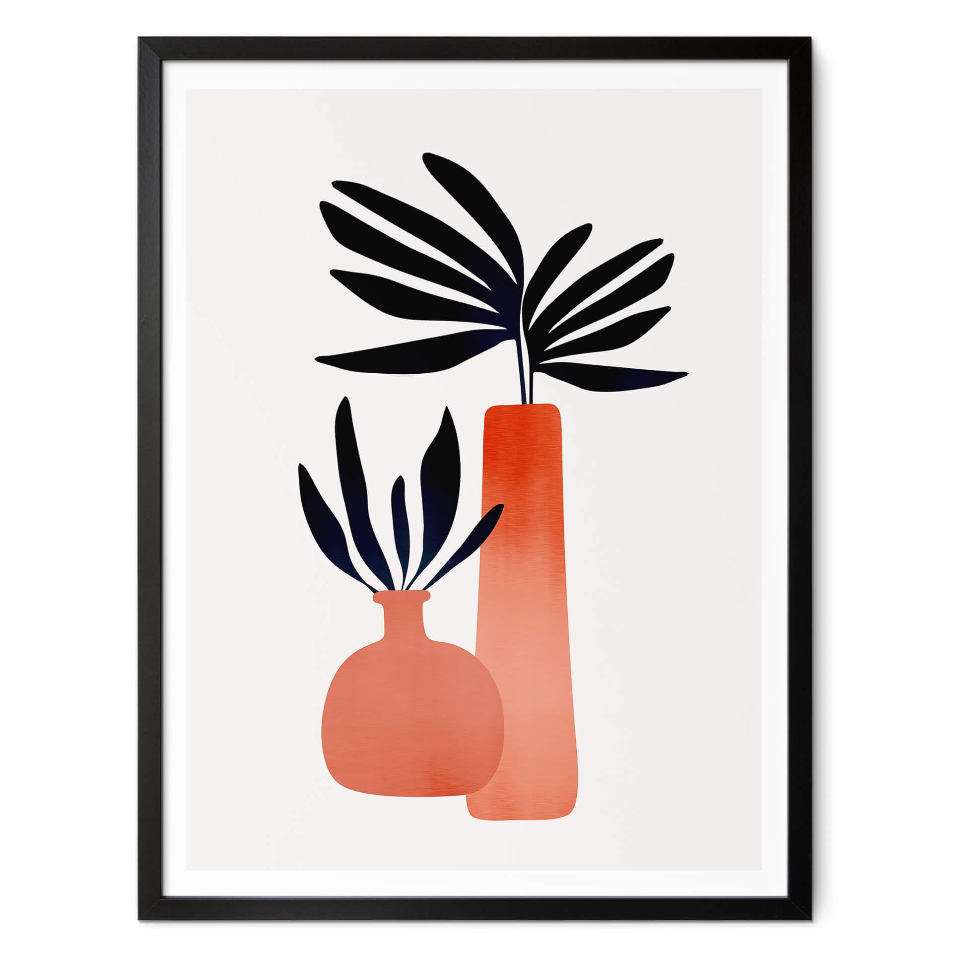 Póster Kubistika - Plantas de cuento de hadas