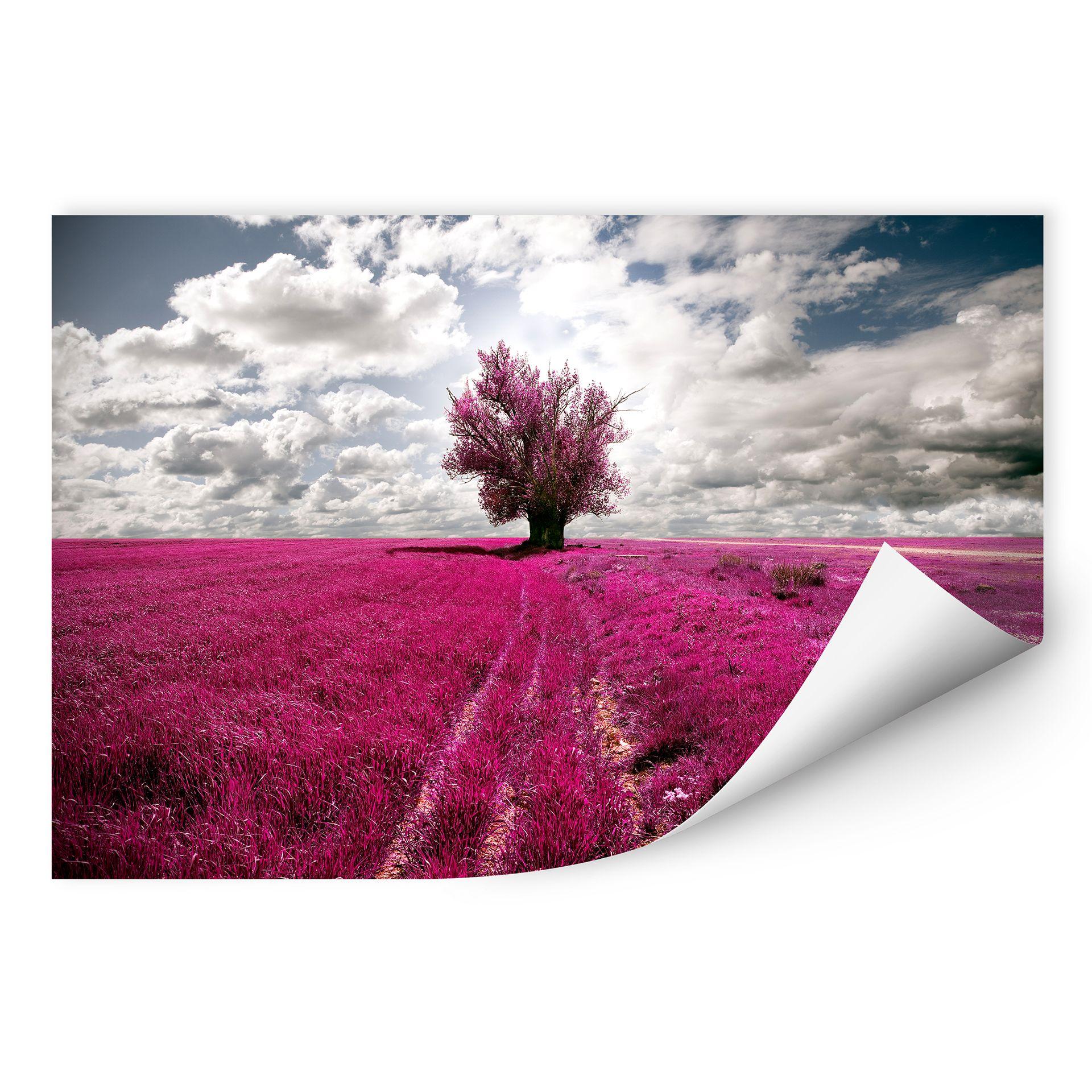 Zelfklevende Poster Lonely Tree