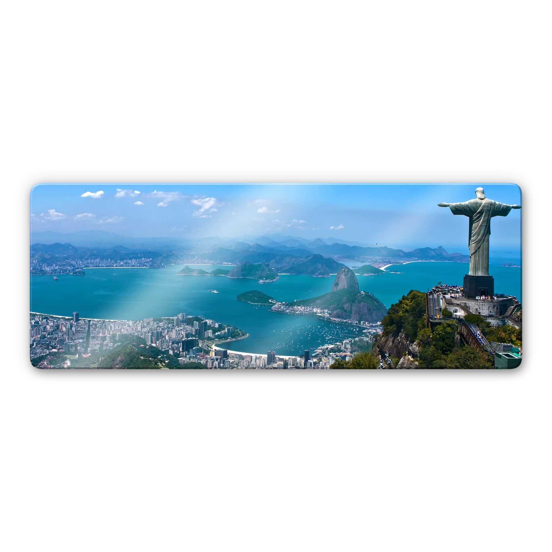Tableau en verre - Rio de Janeiro - Panorama