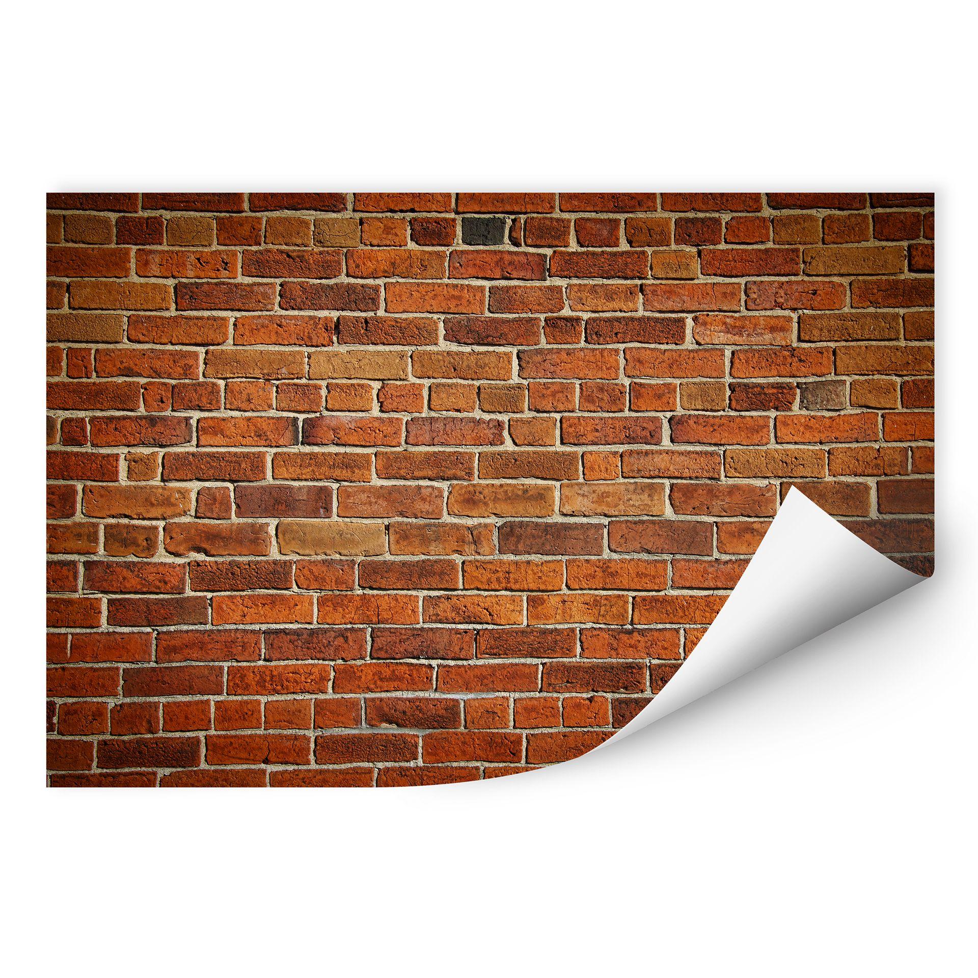 Muurprints Bakstenen Muur