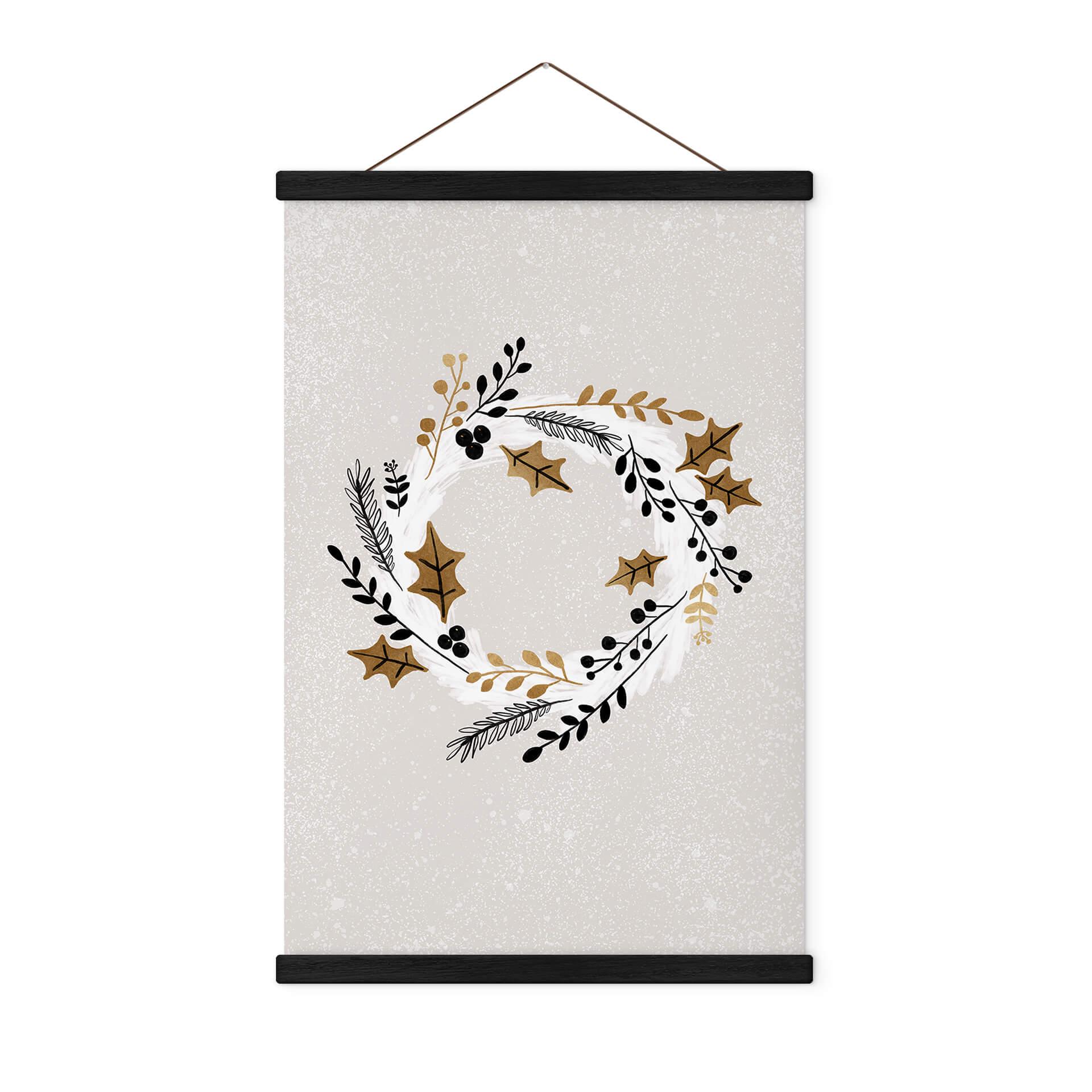 Tekstil plakat Orara Studio - Happy Advent