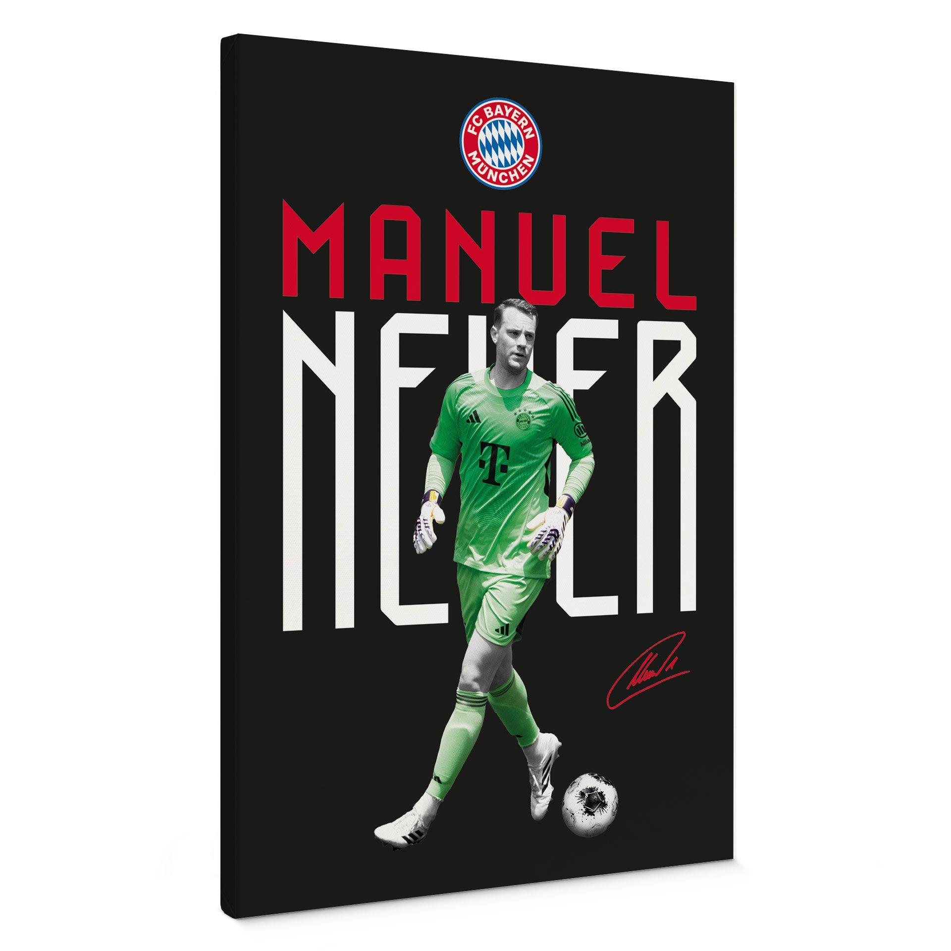 Canvasbillede FC Bayern-spiller Manuel Neuer 2025/26