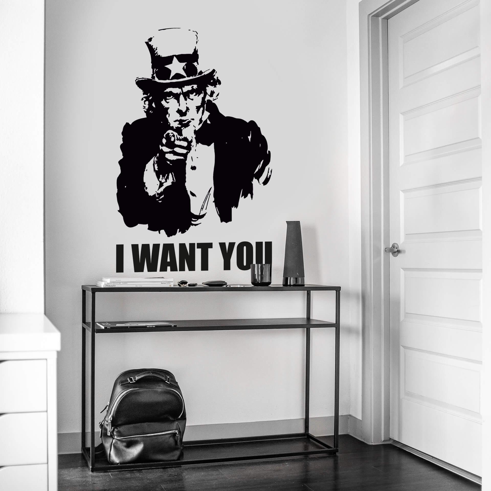 Wallsticker -  Uncle Sam