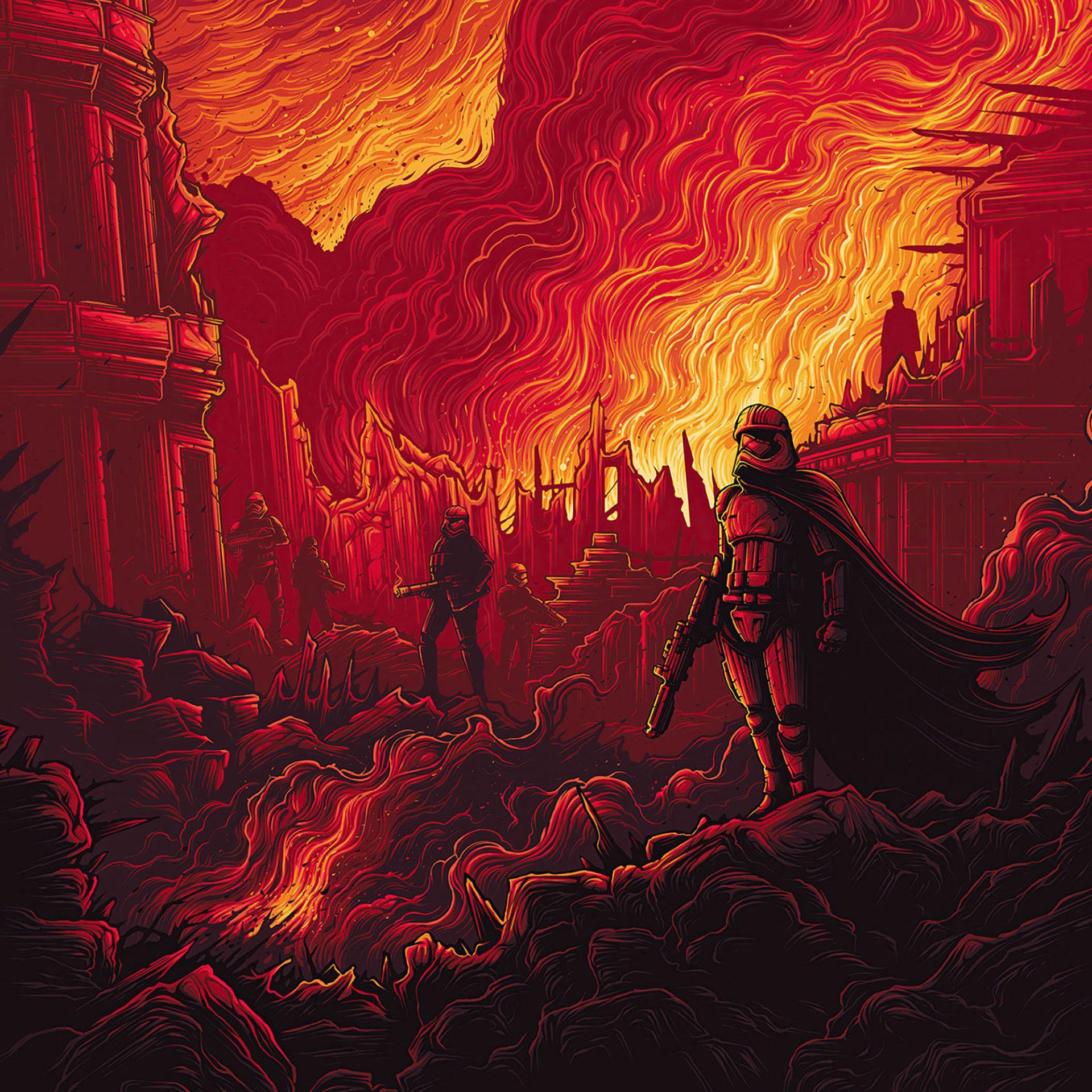 Vlies Fototapete - Star Wars First Order Purge - 200 x 280 cm