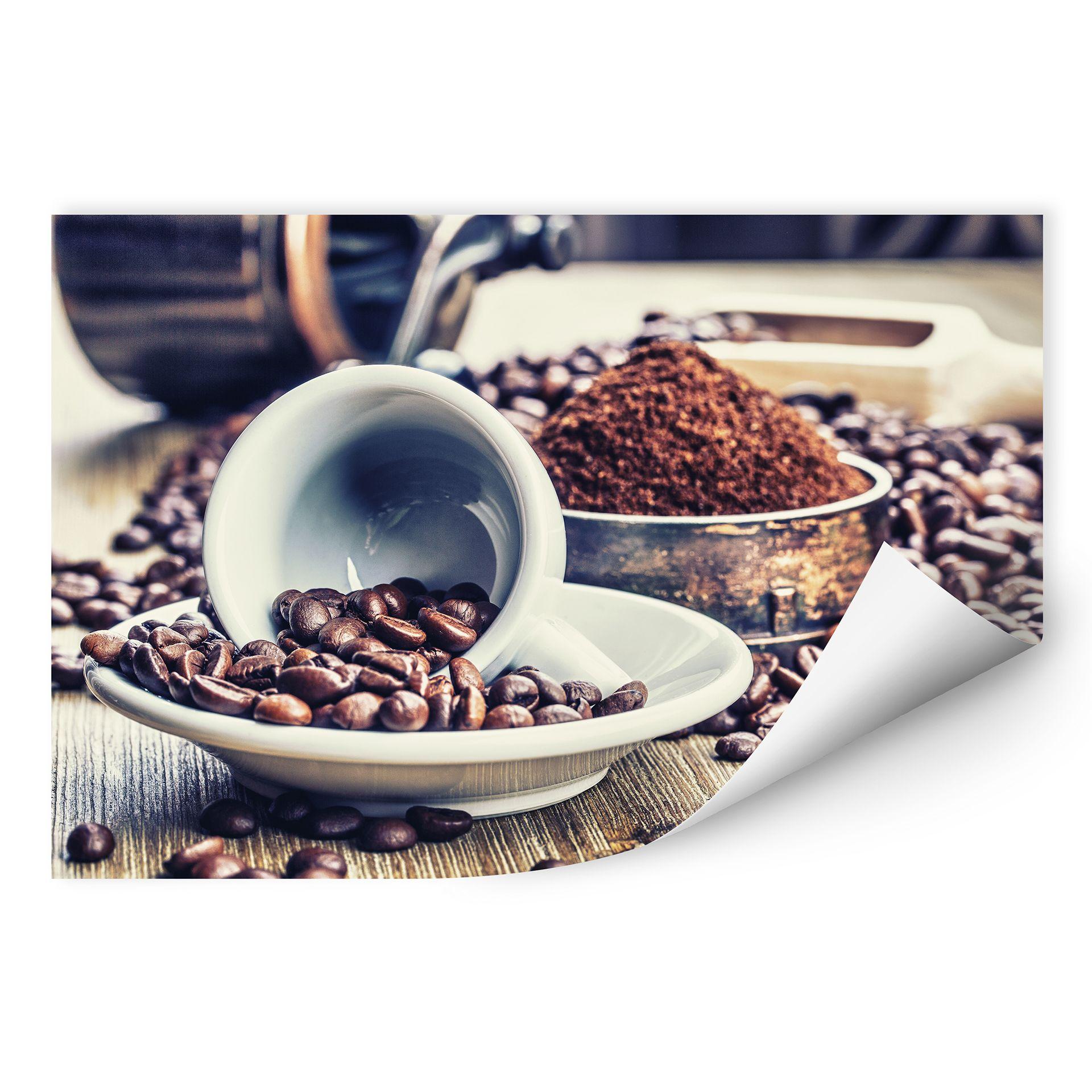 Zelfklevende Poster - Coffee Dreams