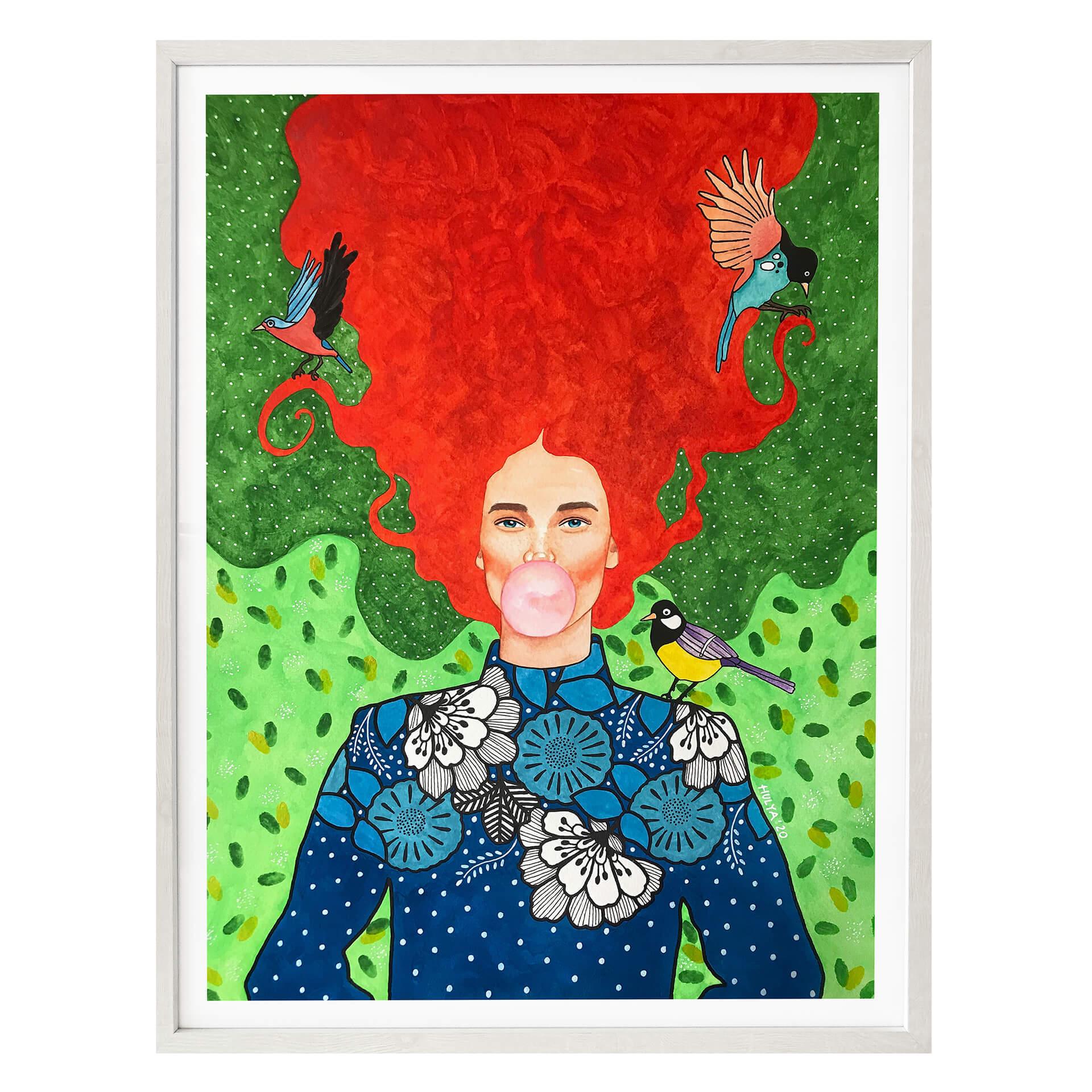 Póster Hülya - Por qué amo el caos