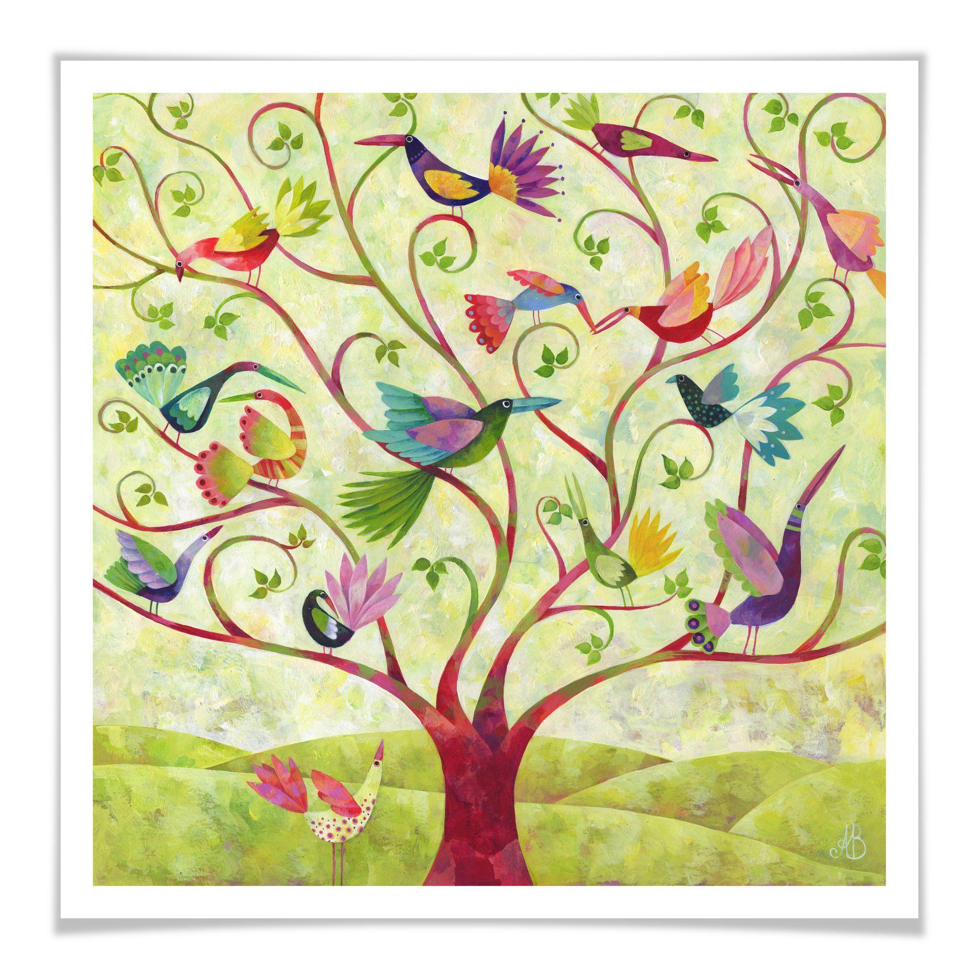Póster Blanz - Aves exóticas