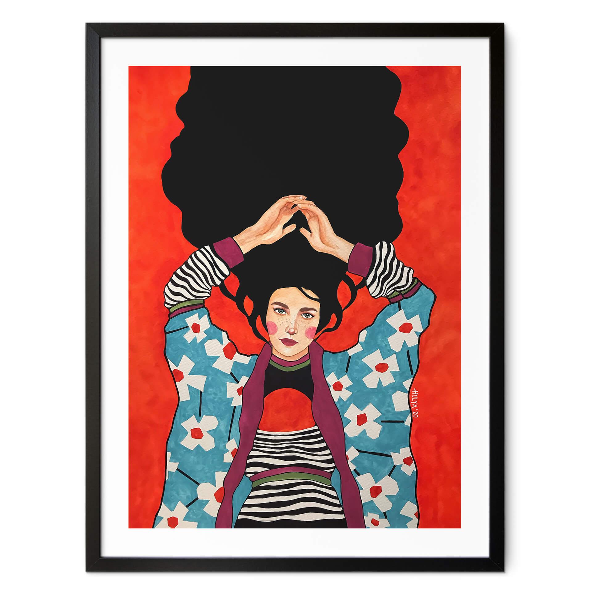 Póster Mujer de alma tranquila - Hülya