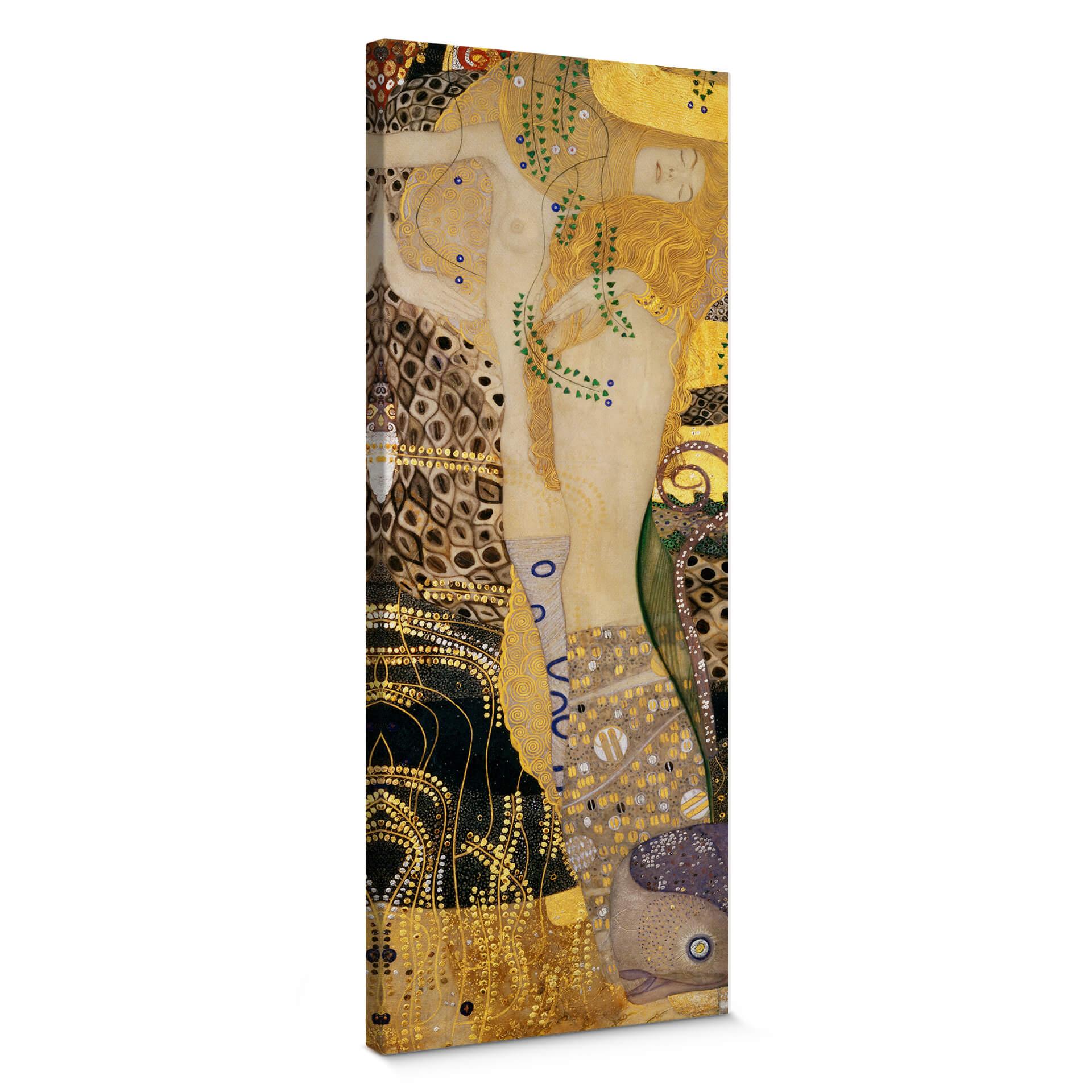 Lienzo Klimt - Serpientes de agua I.