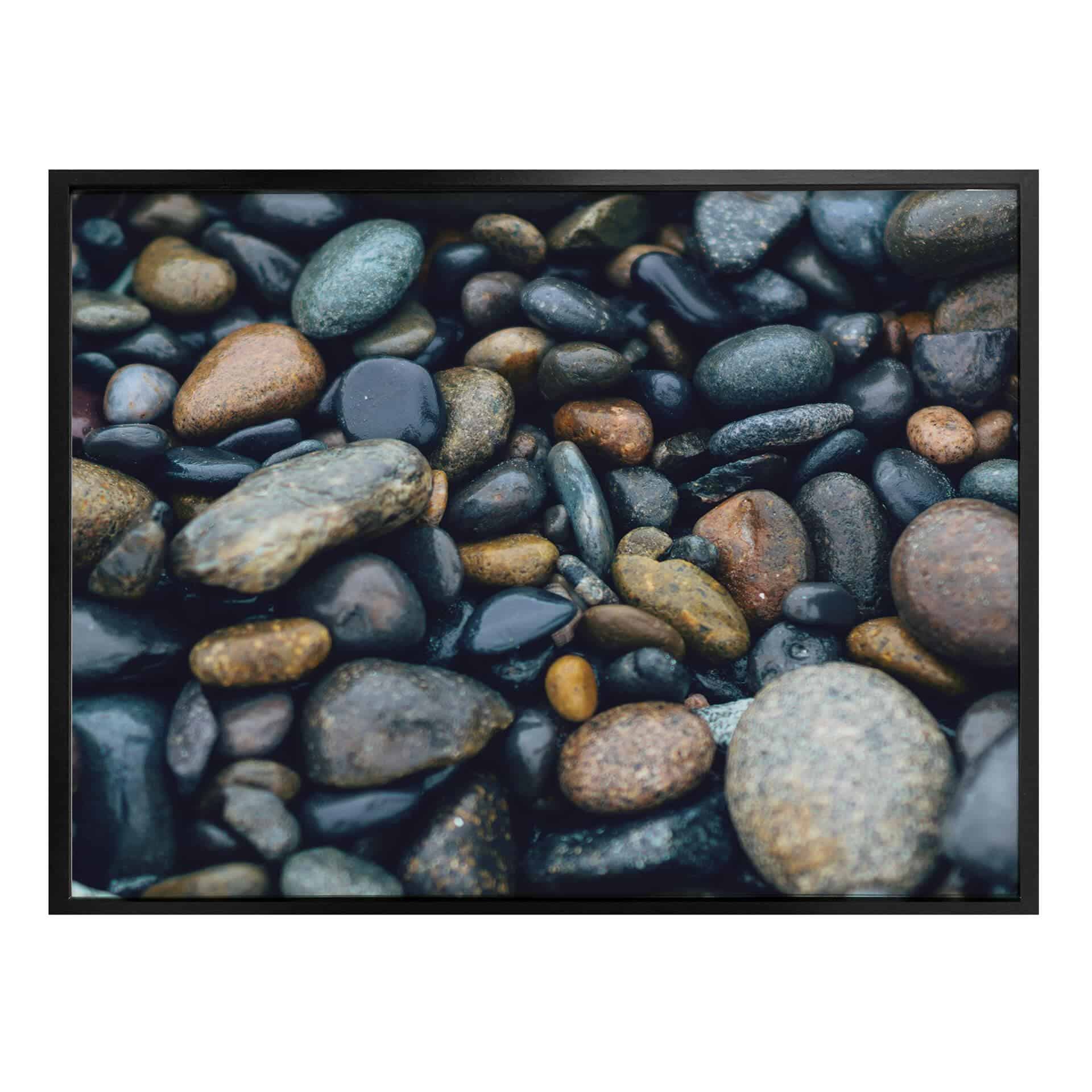Affiche - Plage de galets 02