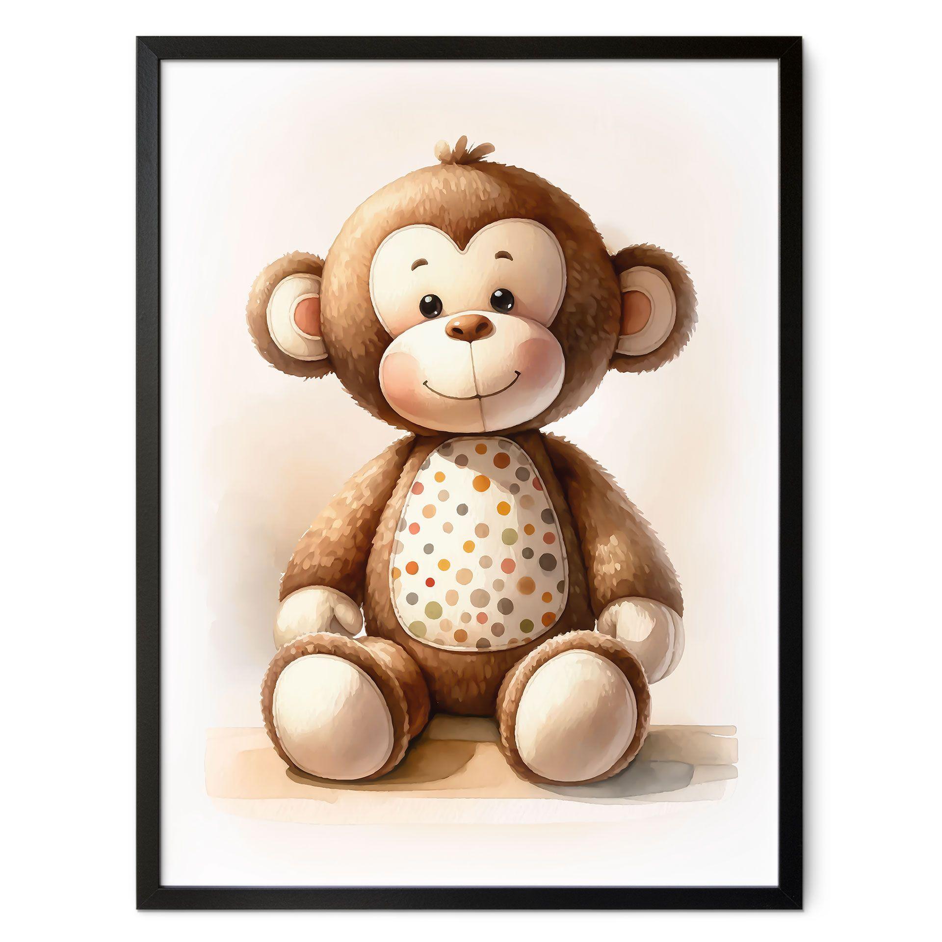 Póster Little Monkey - Magnusson