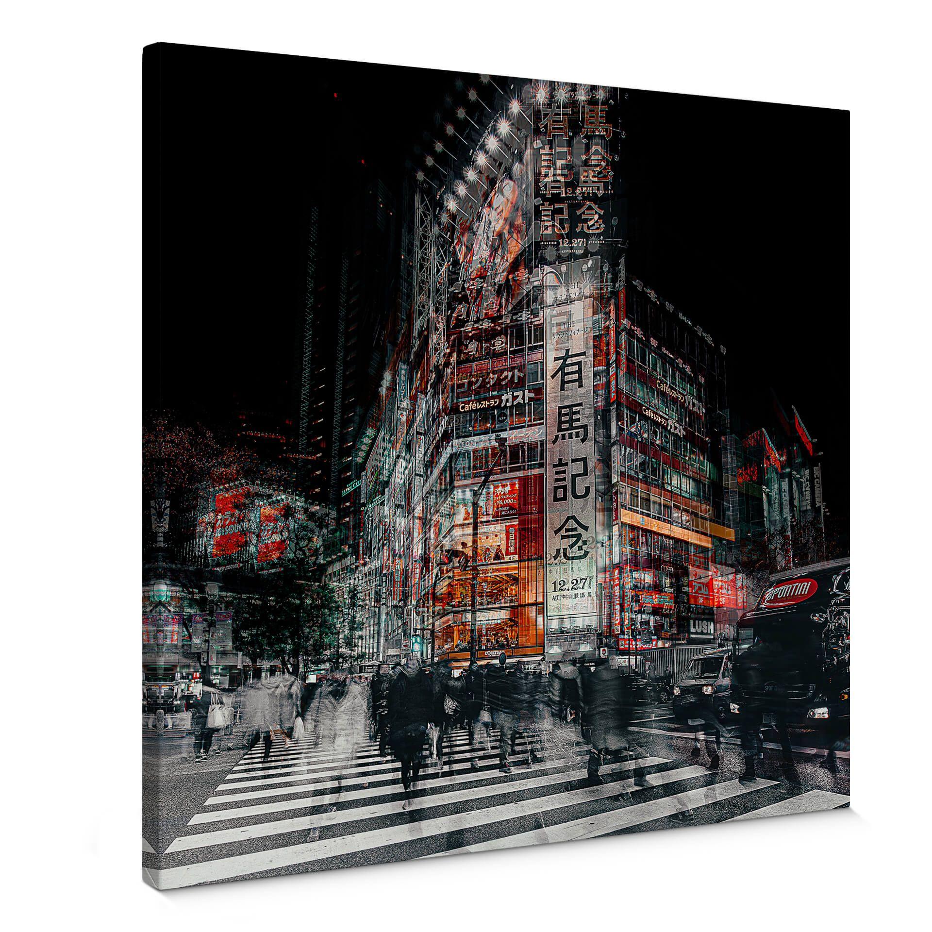 Canvasbillede - Chiriaco - Colours of Tokyo