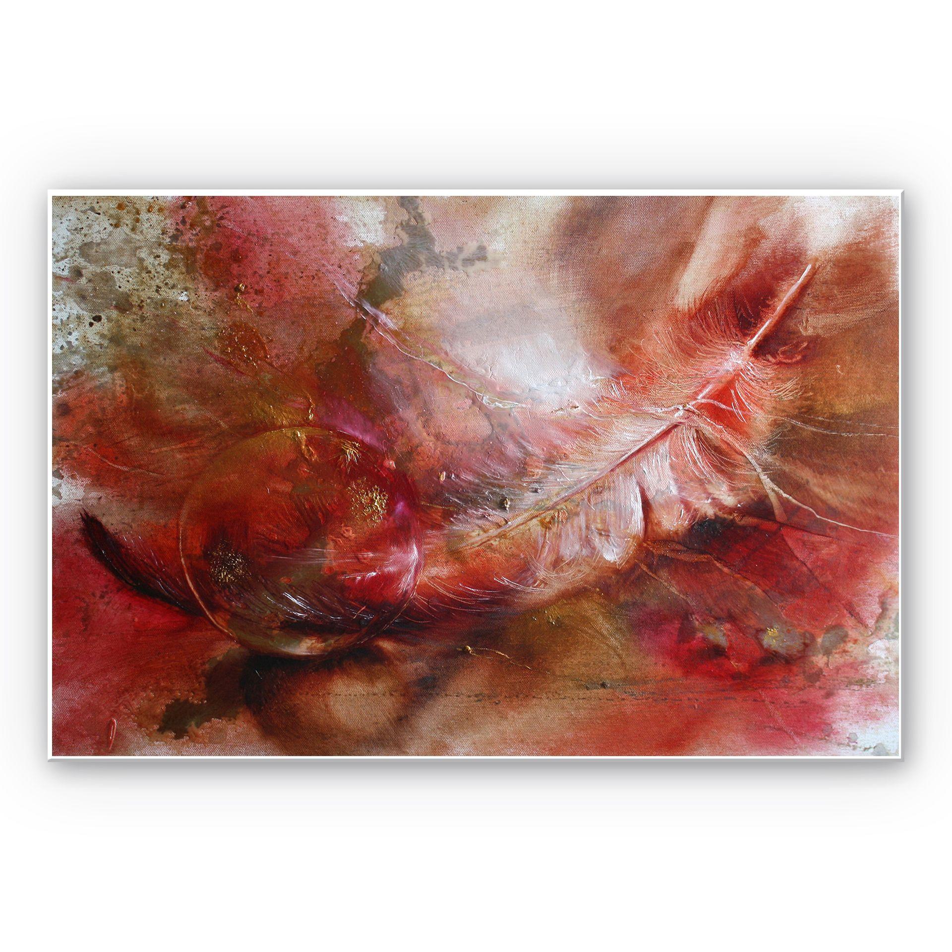 Wanddecoratie Schmucker - Feather and Glass