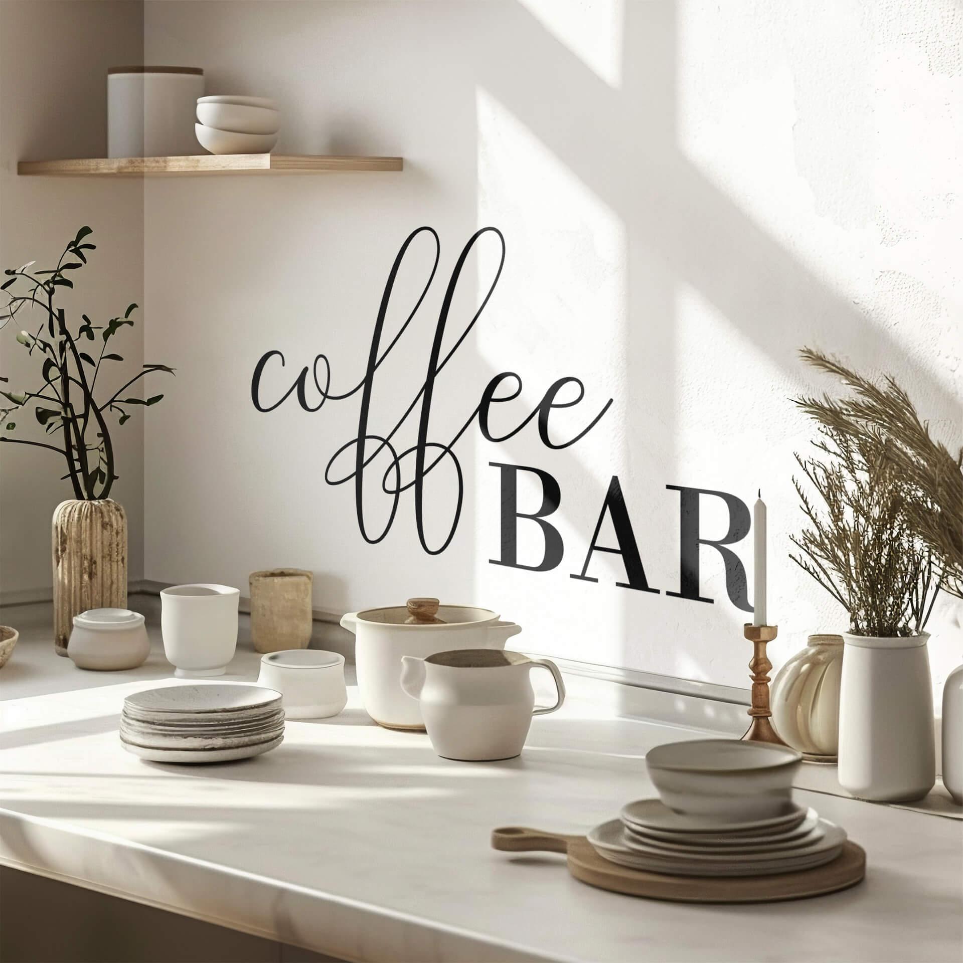 Wallsticker Coffee Bar