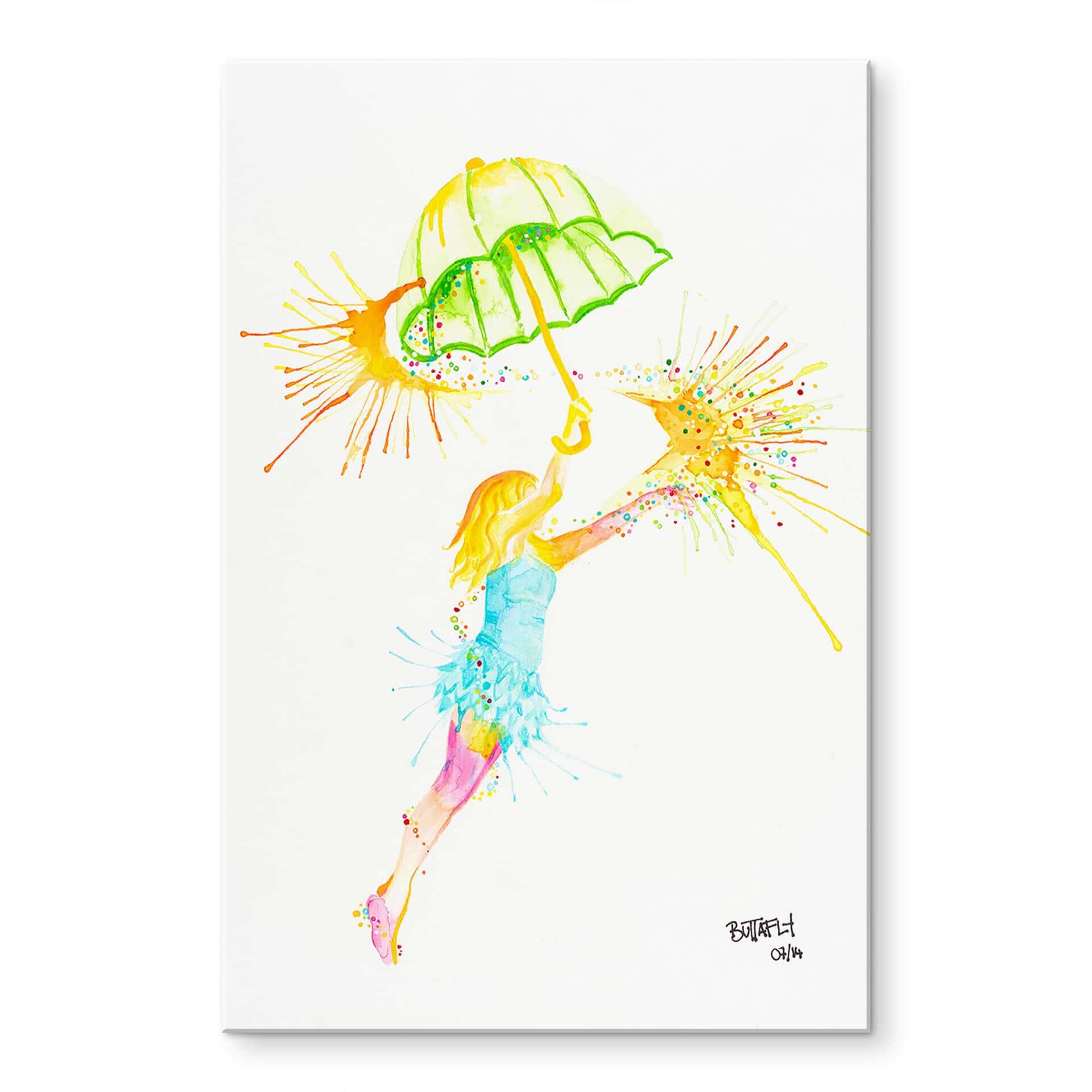 Tableau en verre acrylique - Buttafly - Dreamcatcher