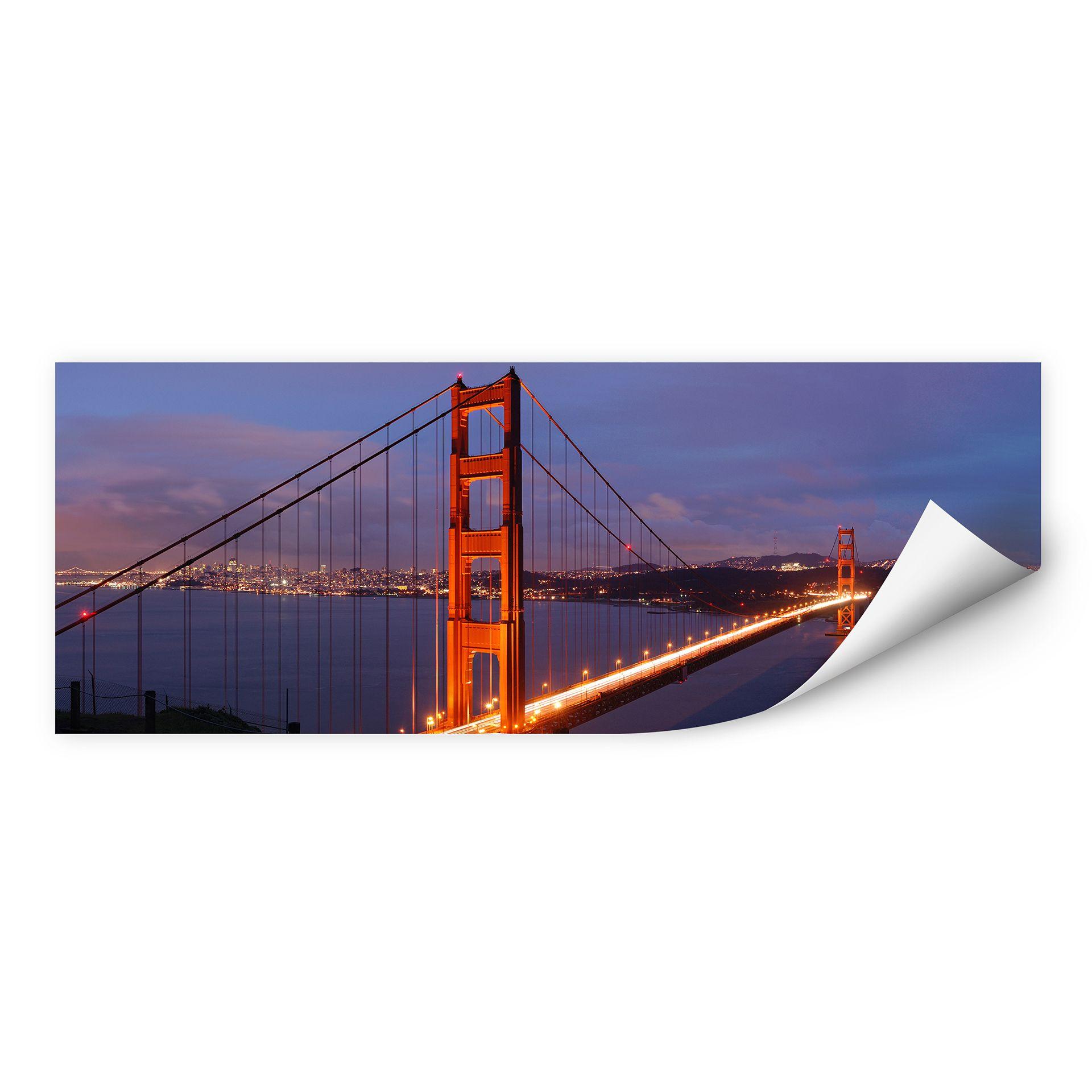 Muurprints Golden Gate Bridge Panorama