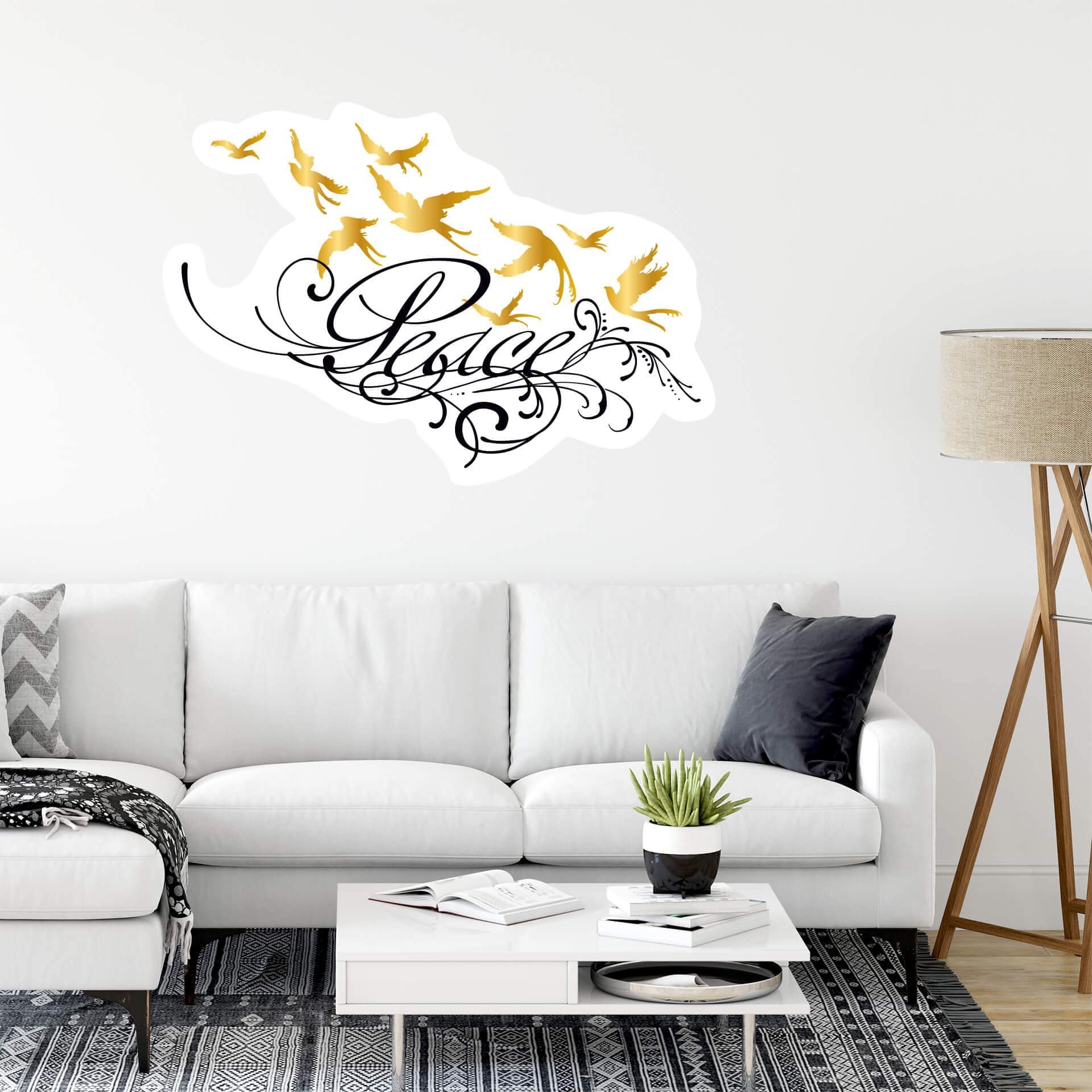 Sticker mural - LA Ink - Peace