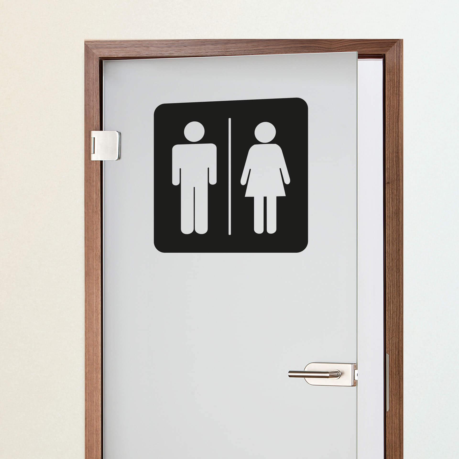 Sticker mural - Personnages pour toilettes 2