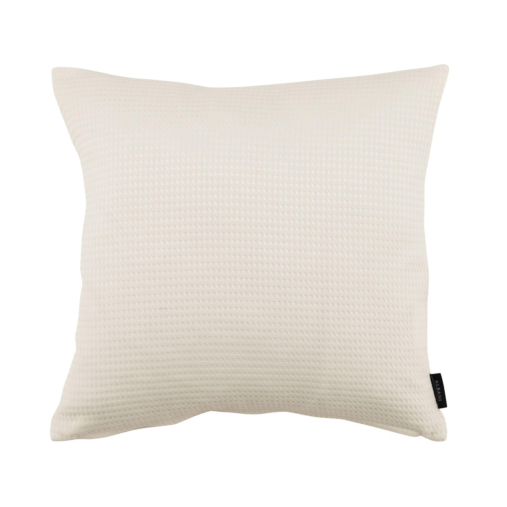 Uni Kissenhülle in offwhite in 38x38 cm