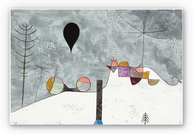 Wanddecoratie Klee - Winter