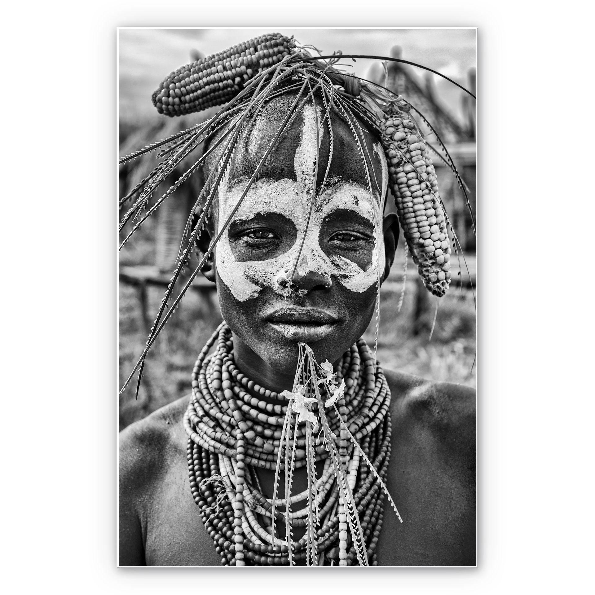 Tableau Forex - Kuesta - Portrait d'une racine éthiopienne.