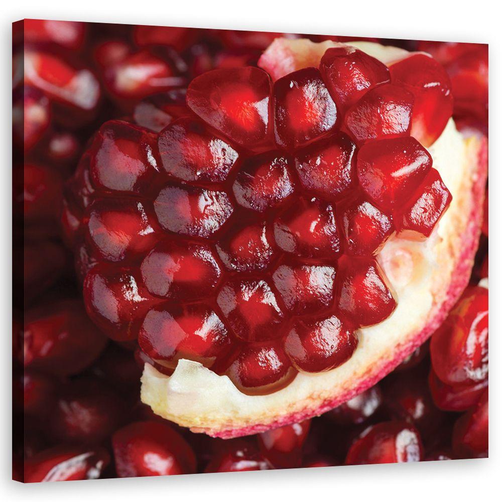 Canvasbillede, Makro -navyblå frugt
