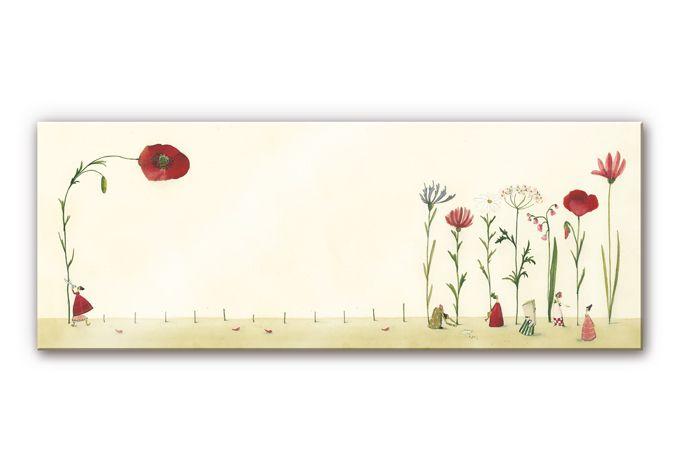 Akrylbillede Leffler - Blomsterfrø - Panorama