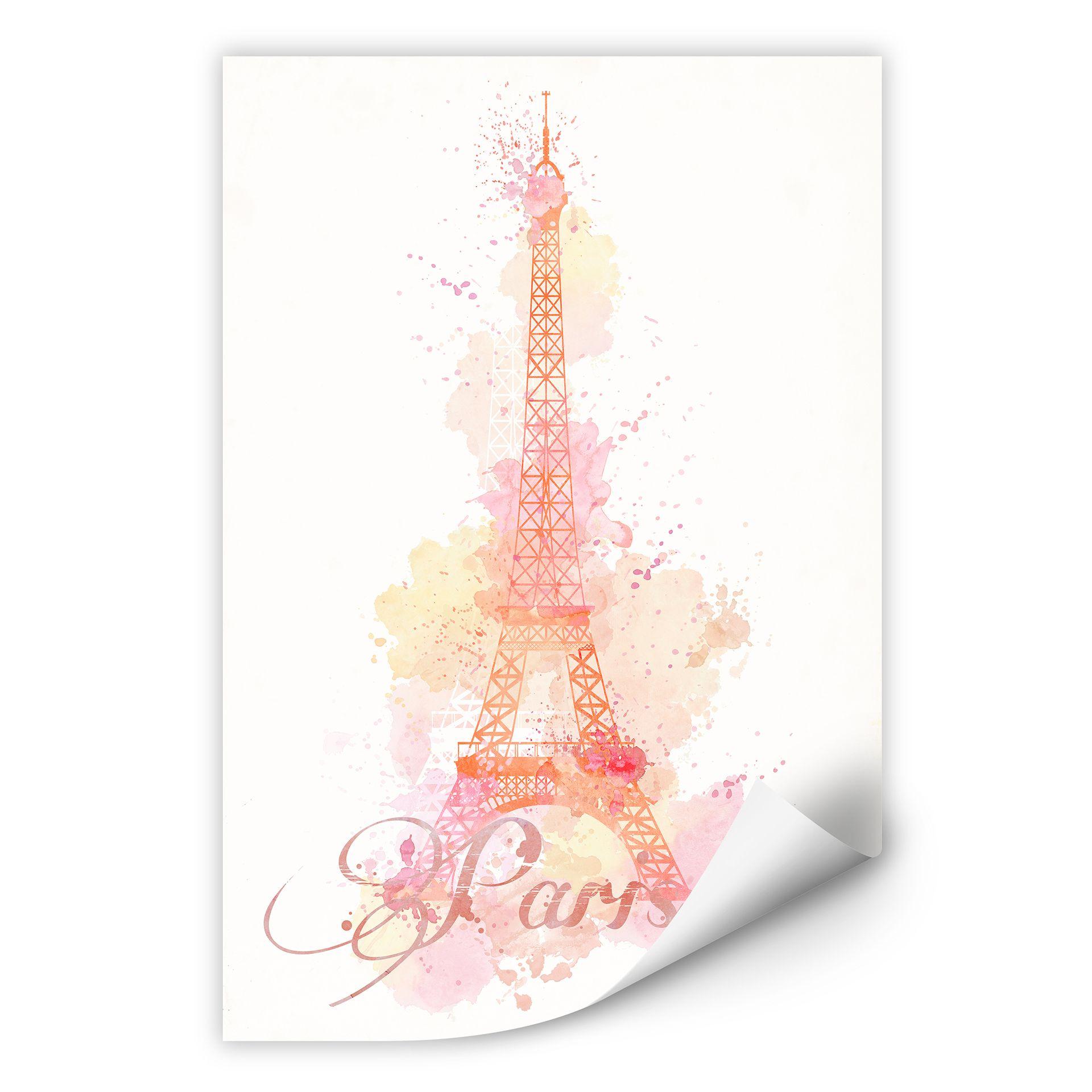 Zelfklevende Poster - La Tour Eiffel 