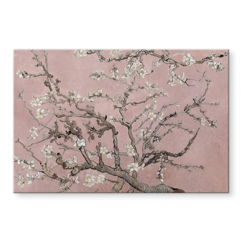 Akrylbillede van Gogh - Mandelblomst Rosé