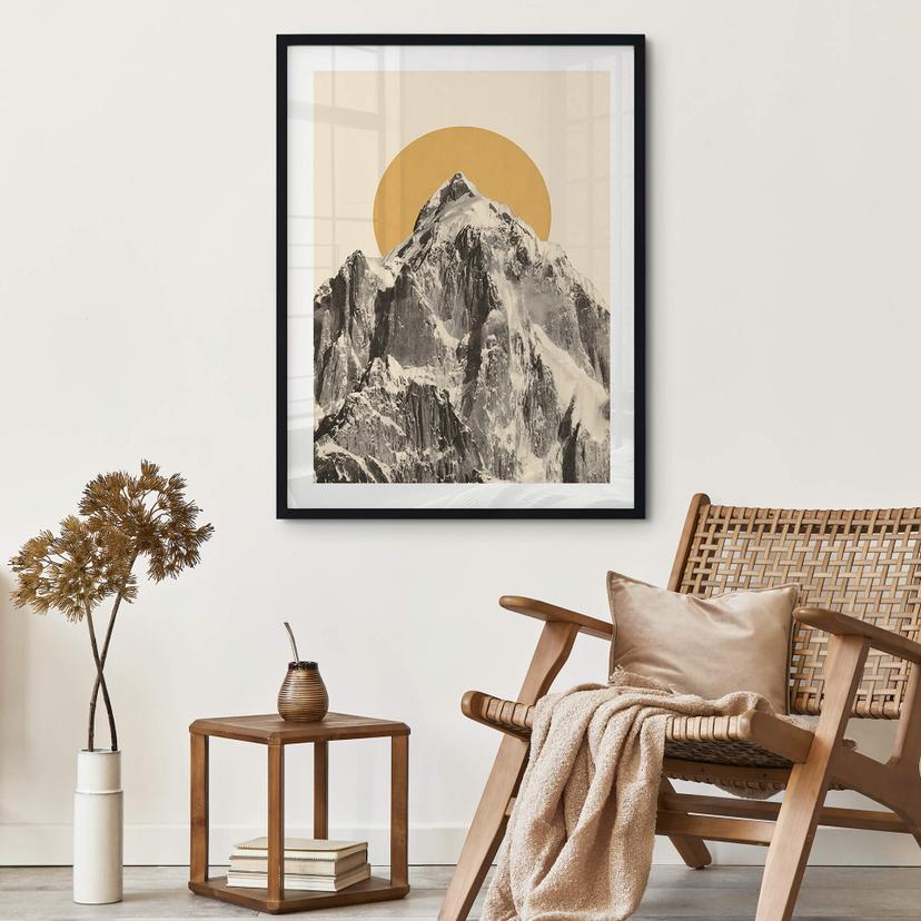 Poster Bodart - Sun and Mountain