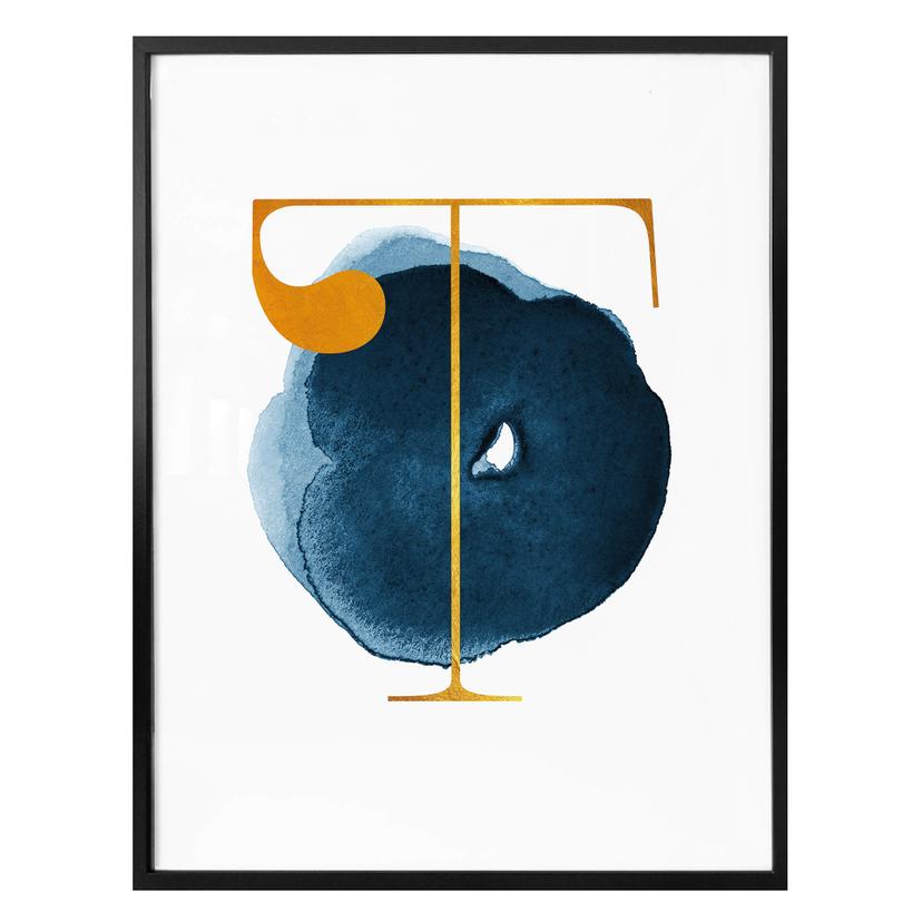 Affiche - Le T doré