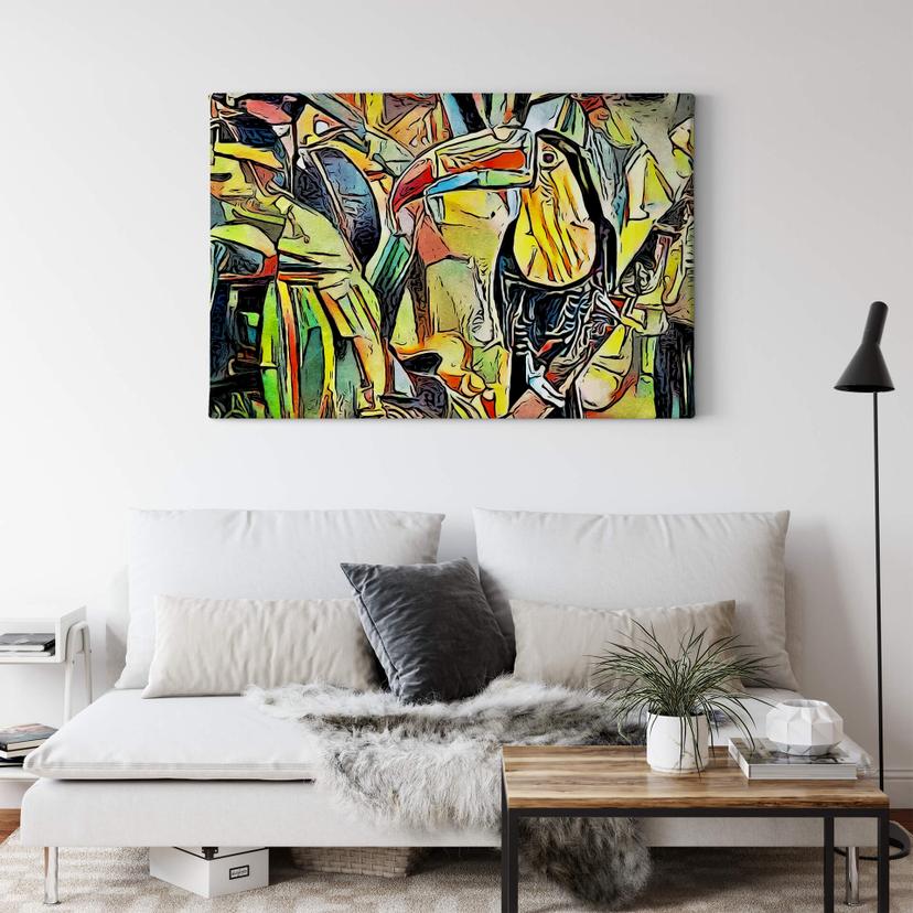 Tableau sur toile Zamart - Toucan